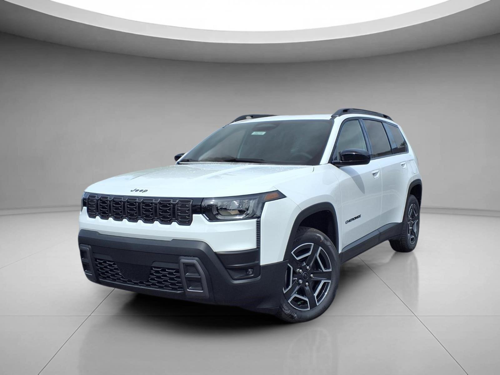 Bright White Clearcoat 2026 Jeep Cherokee Laredo 4WD SUV / Crossover Four-Wheel Drive Automatic