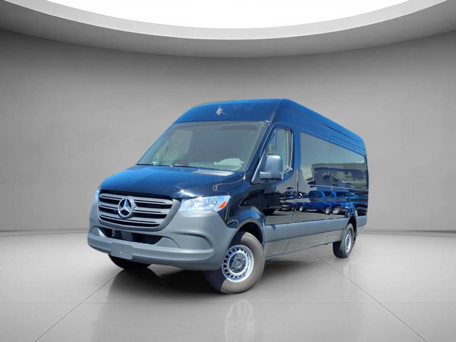 Jet Black 2025 Mercedes-Benz Sprinter Cargo 2500 170 High Roof RWD Van Rear-Wheel Drive Automatic