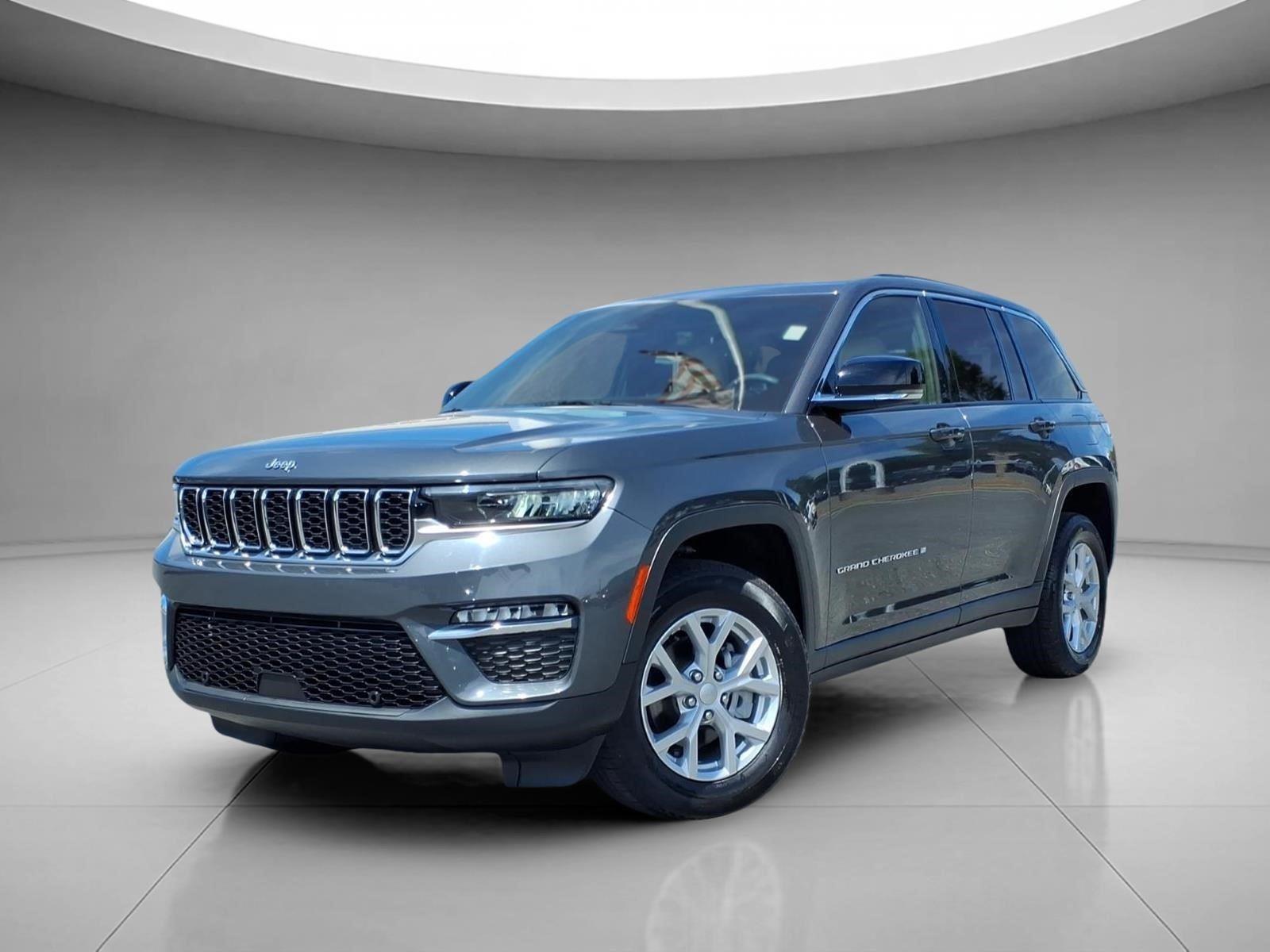 Baltic Gray Metallic Clearcoat 2023 Jeep Grand Cherokee Limited 4WD SUV / Crossover Four-Wheel Drive 8-Speed Automatic