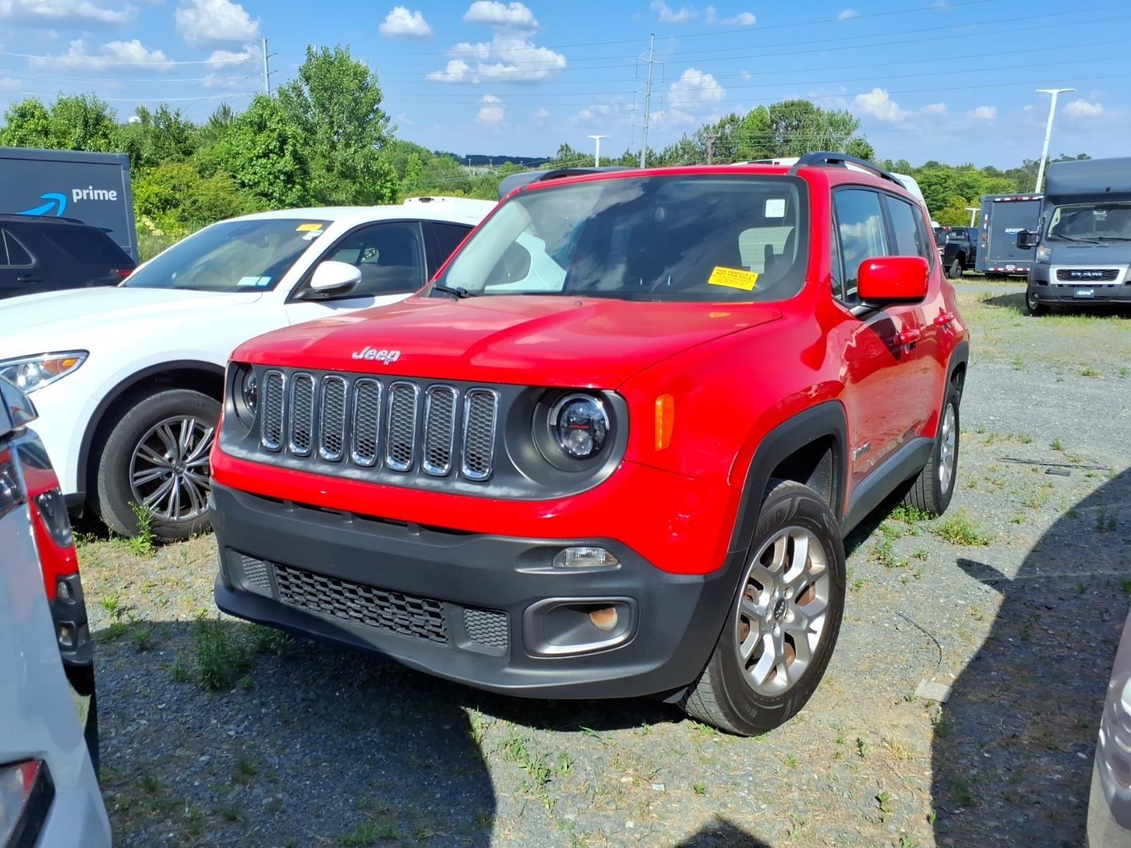 Colorado Red 2017 Jeep Renegade Latitude 4WD SUV / Crossover Four-Wheel Drive 9-Speed Automatic
