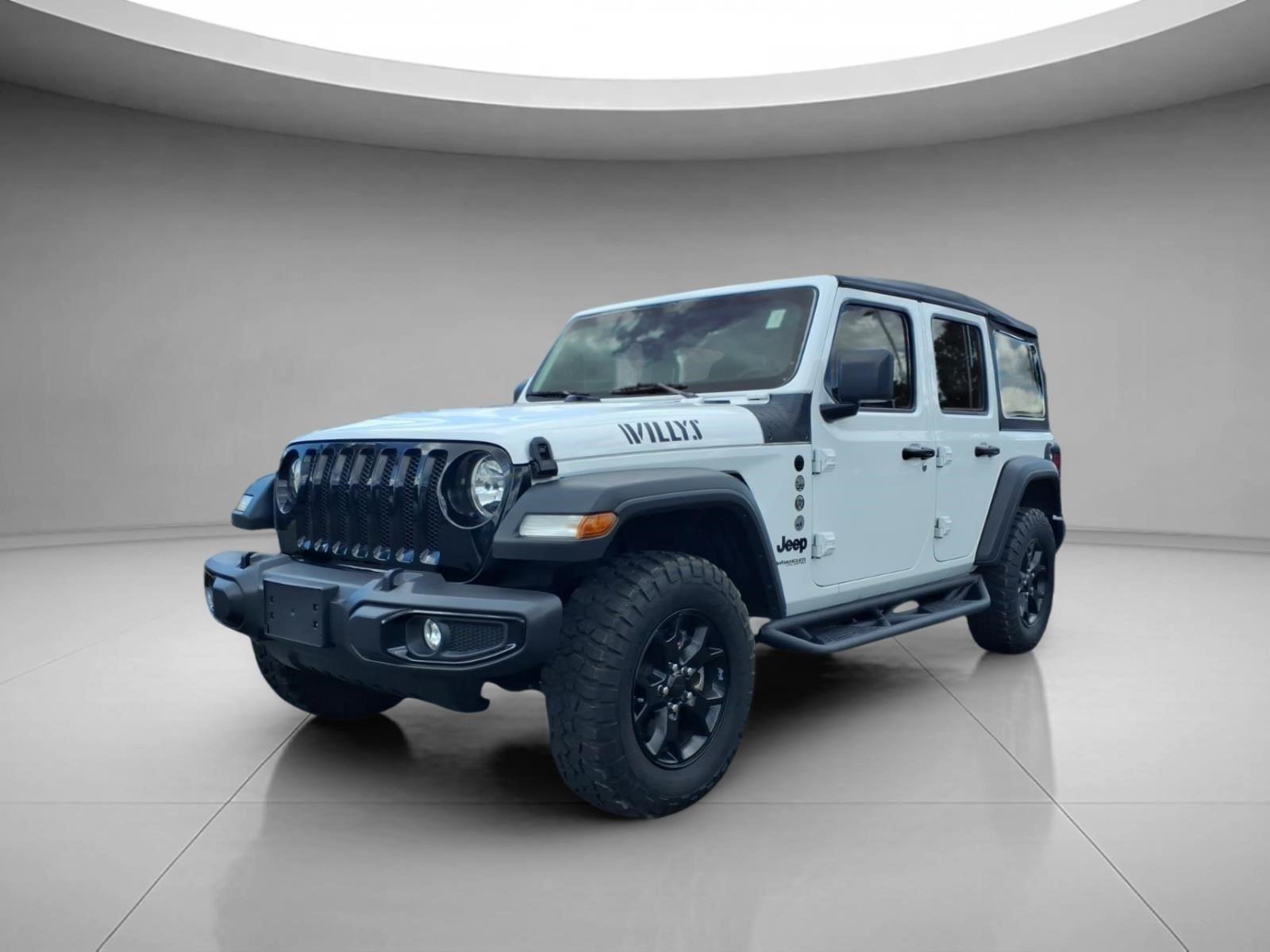 Bright White Clearcoat 2022 Jeep Wrangler SUV / Crossover Four-Wheel Drive 8-Speed Automatic