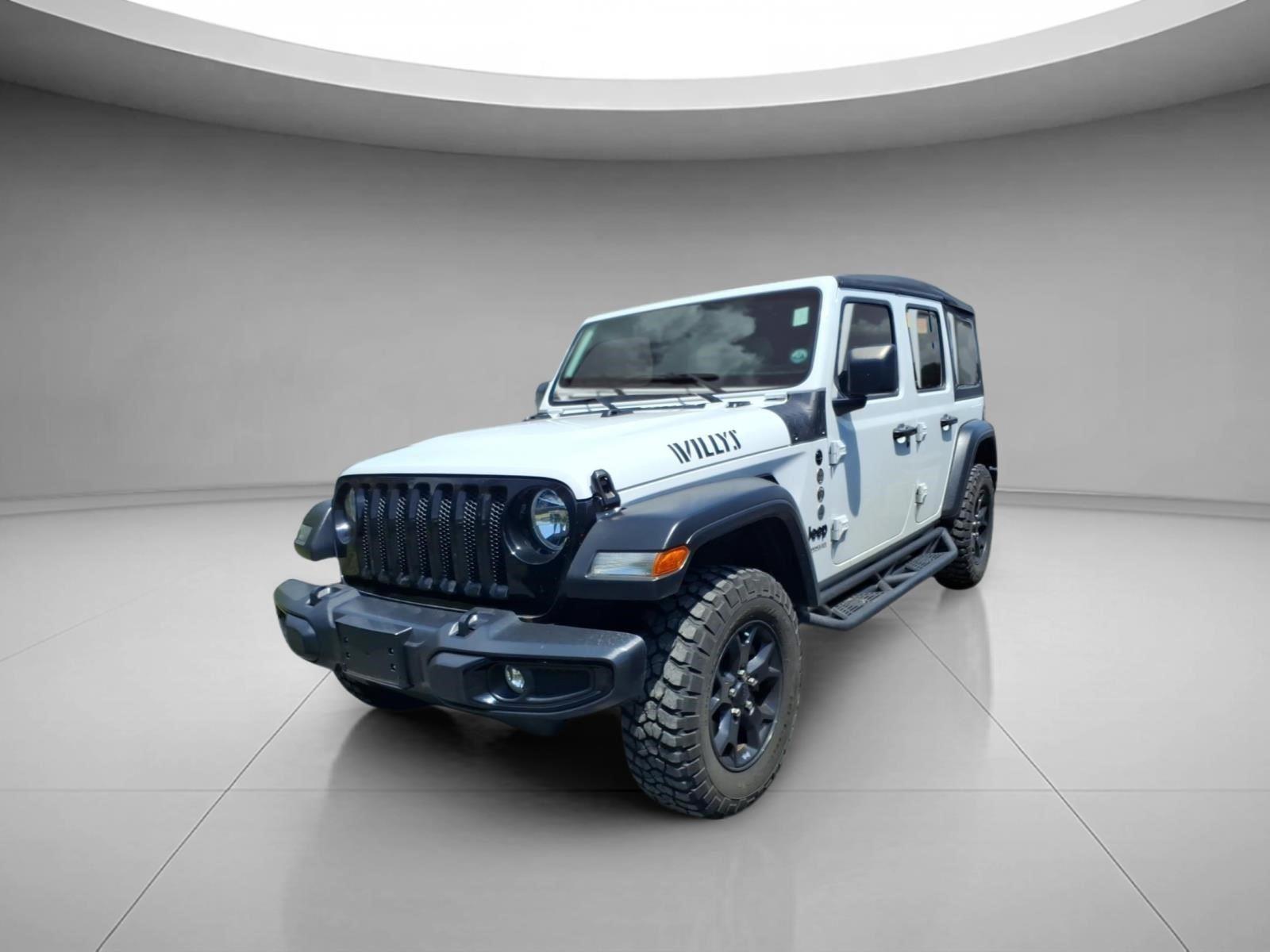 Bright White Clearcoat 2022 Jeep Wrangler Unlimited Willys Sport 4WD SUV / Crossover Four-Wheel Drive 8-Speed Automatic