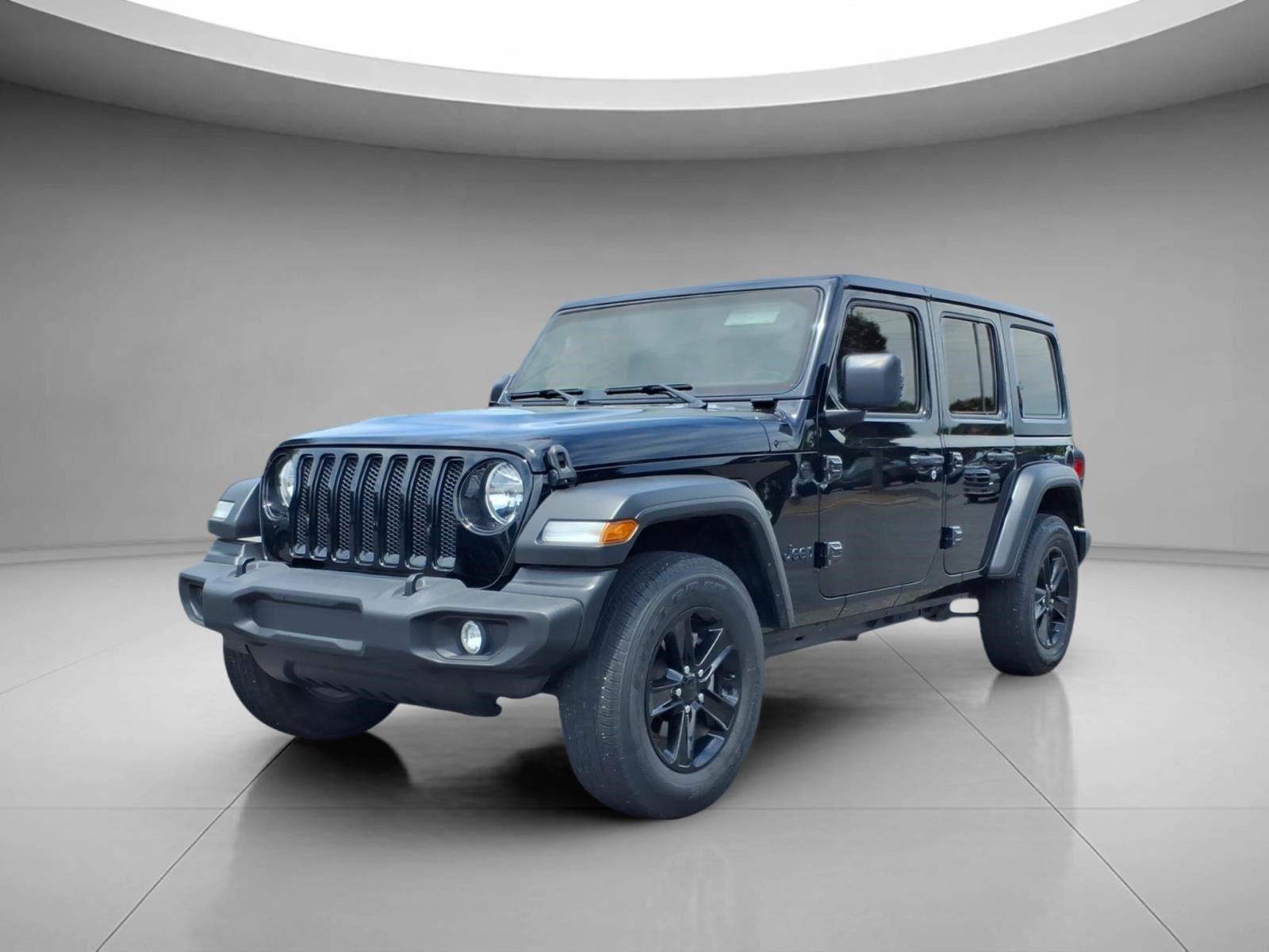 Black Clearcoat 2022 Jeep Wrangler SUV / Crossover Four-Wheel Drive 8-Speed Automatic