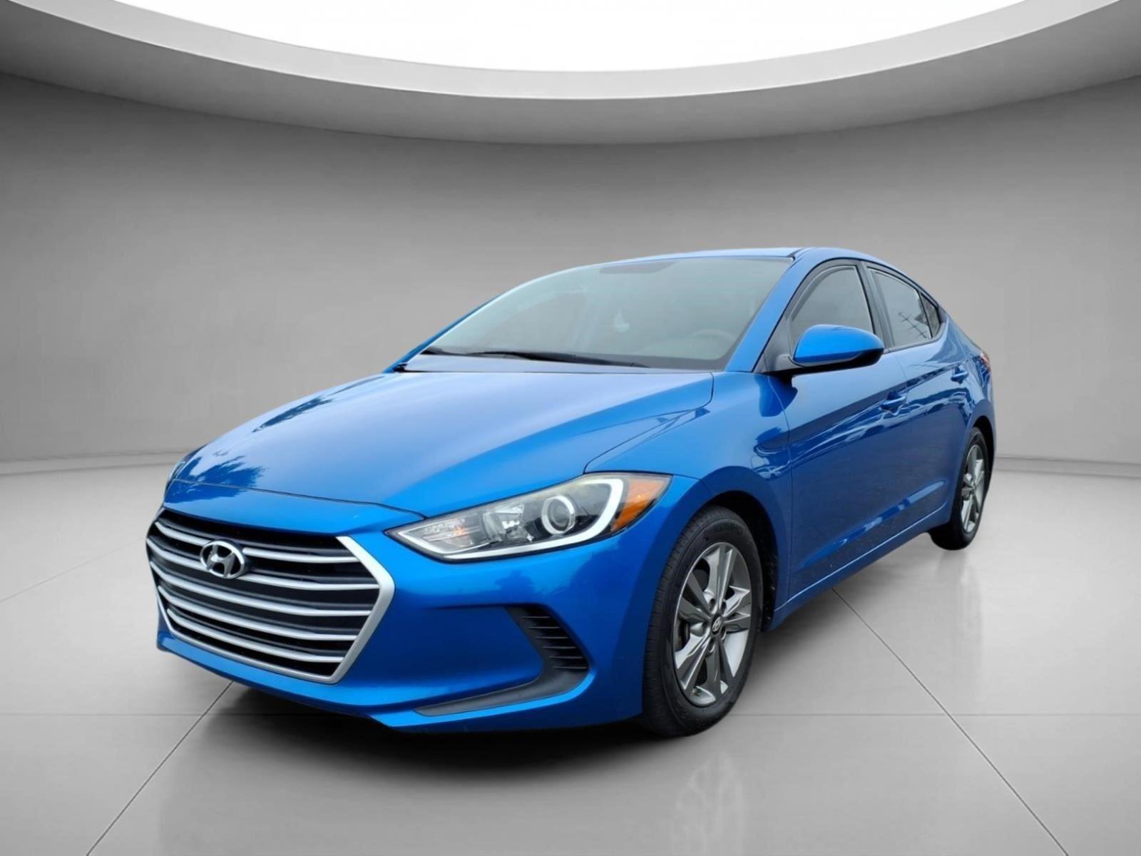 Electric Blue 2017 Hyundai Elantra Sedan Front-Wheel Drive Automatic