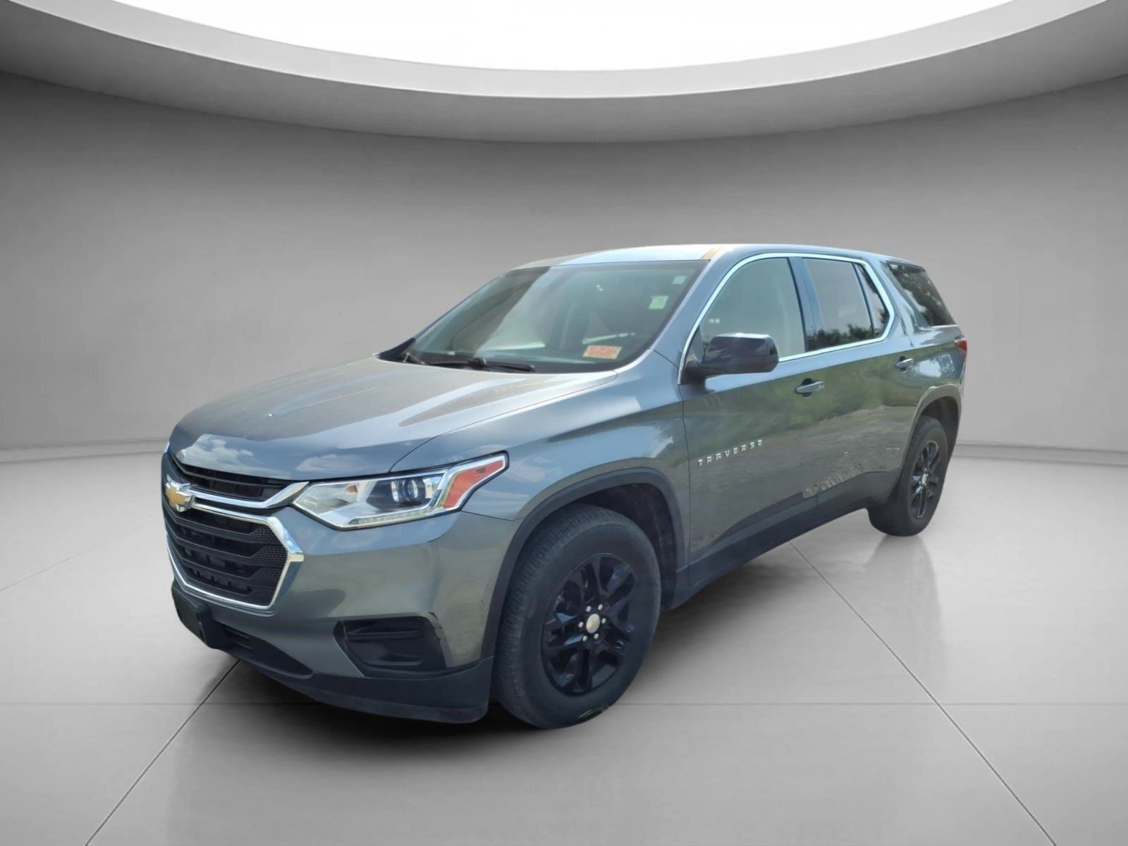 Gray (Satin Steel Metallic) 2021 Chevrolet Traverse SUV / Crossover Front-Wheel Drive 9-Speed Automatic