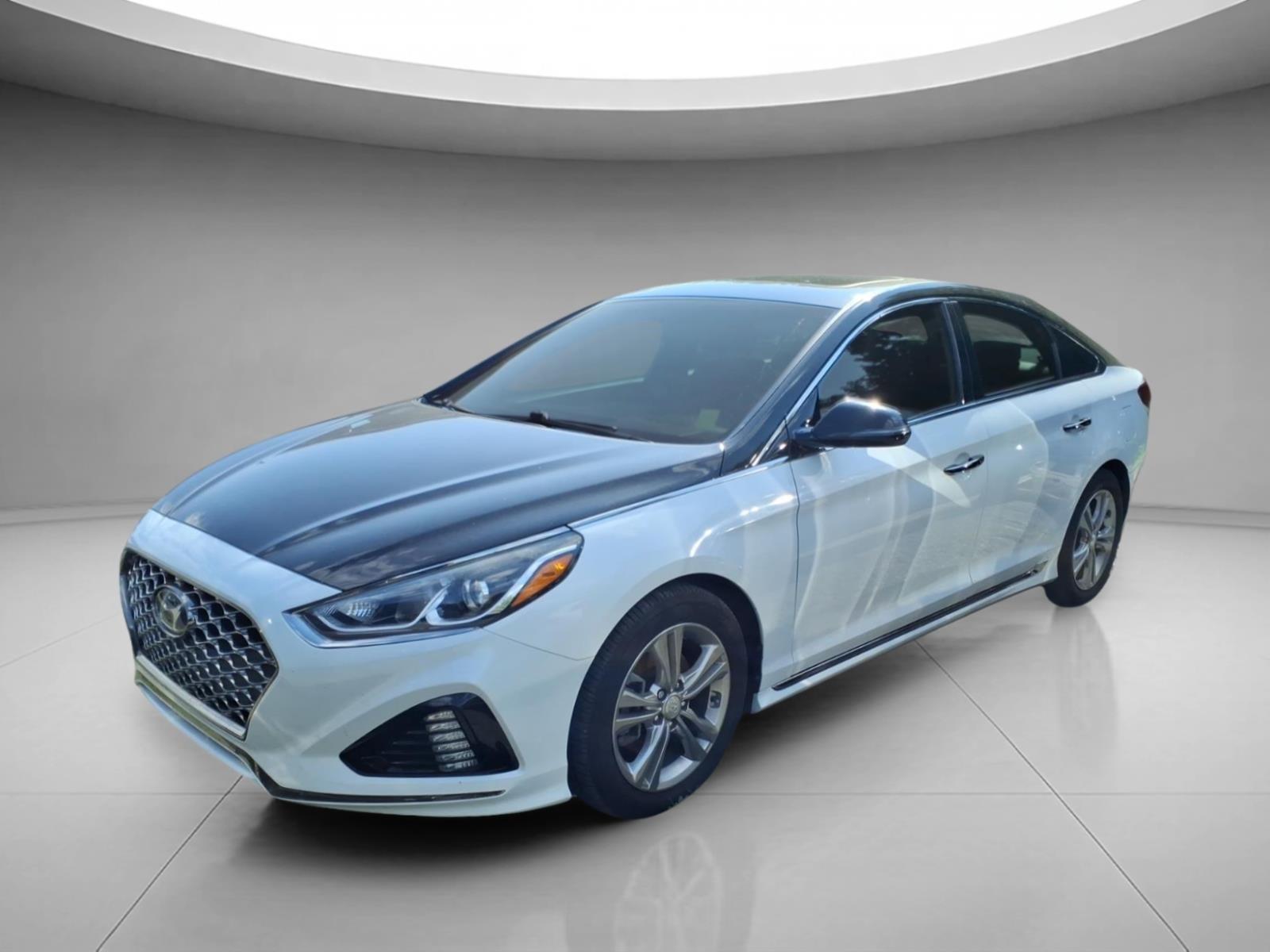 Quartz White Pearl 2019 Hyundai Sonata Sedan Front-Wheel Drive Automatic
