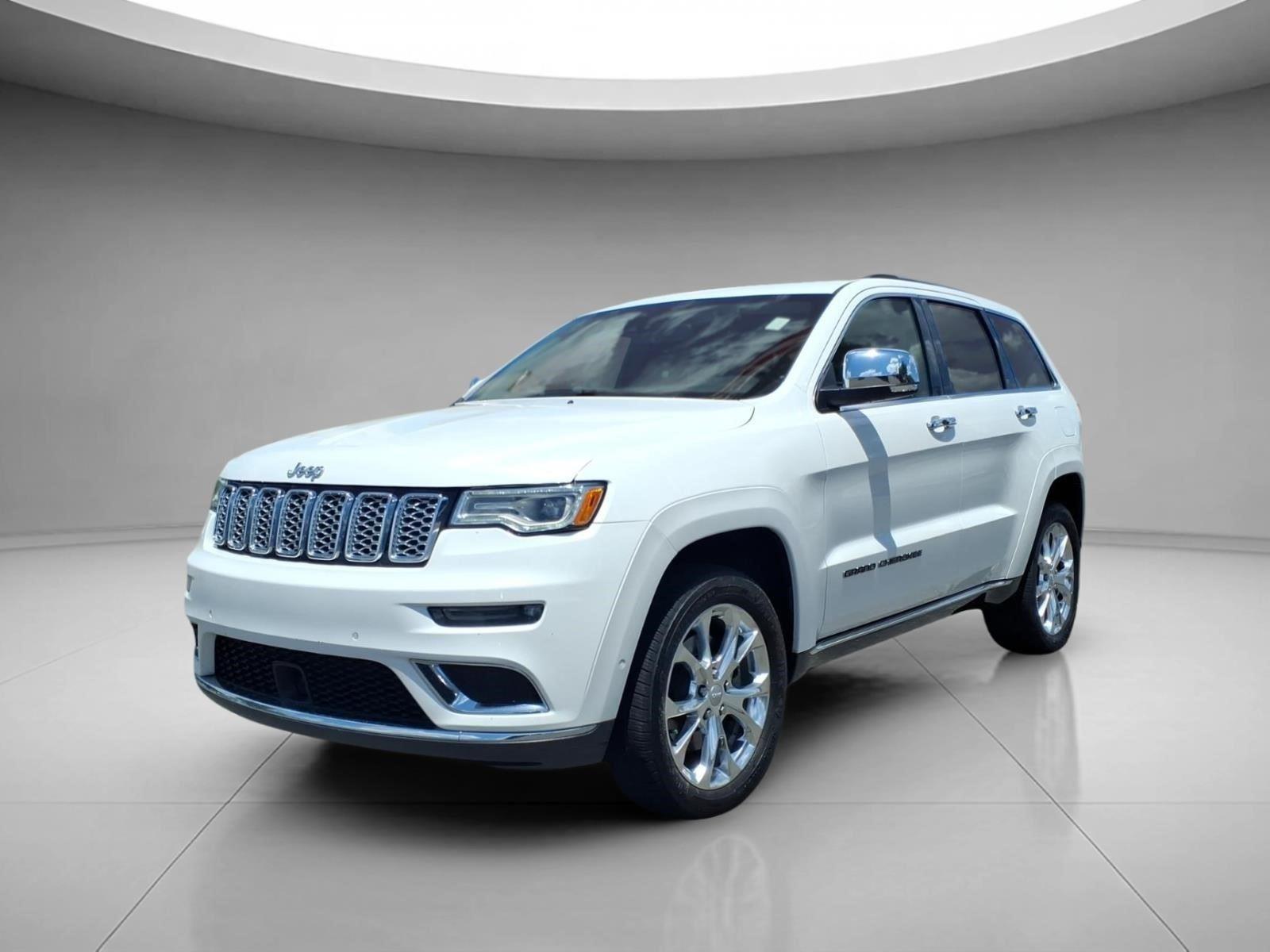 White (Ivory 3-Coat) 2021 Jeep Grand Cherokee SUV / Crossover Four-Wheel Drive 8-Speed Automatic