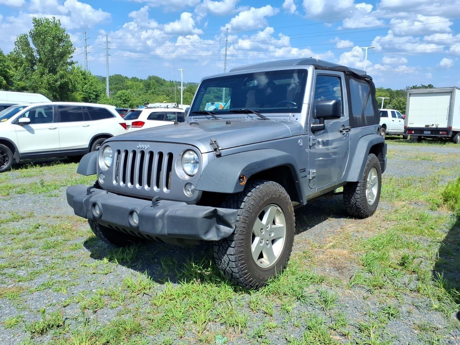 Billet Silver Metallic Clearcoat 2015 Jeep Wrangler SUV / Crossover Four-Wheel Drive 6-Speed Manual