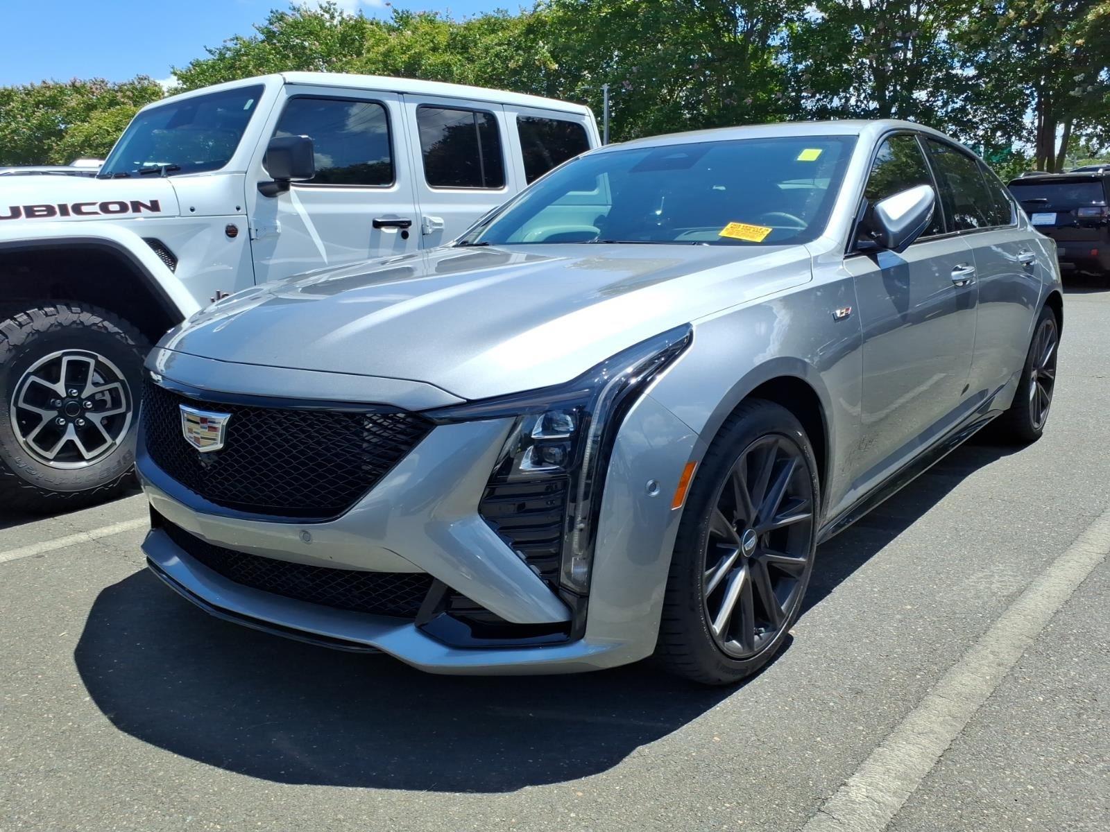 Argent Silver Metallic 2026 Cadillac CT5 Sedan All-Wheel Drive Automatic