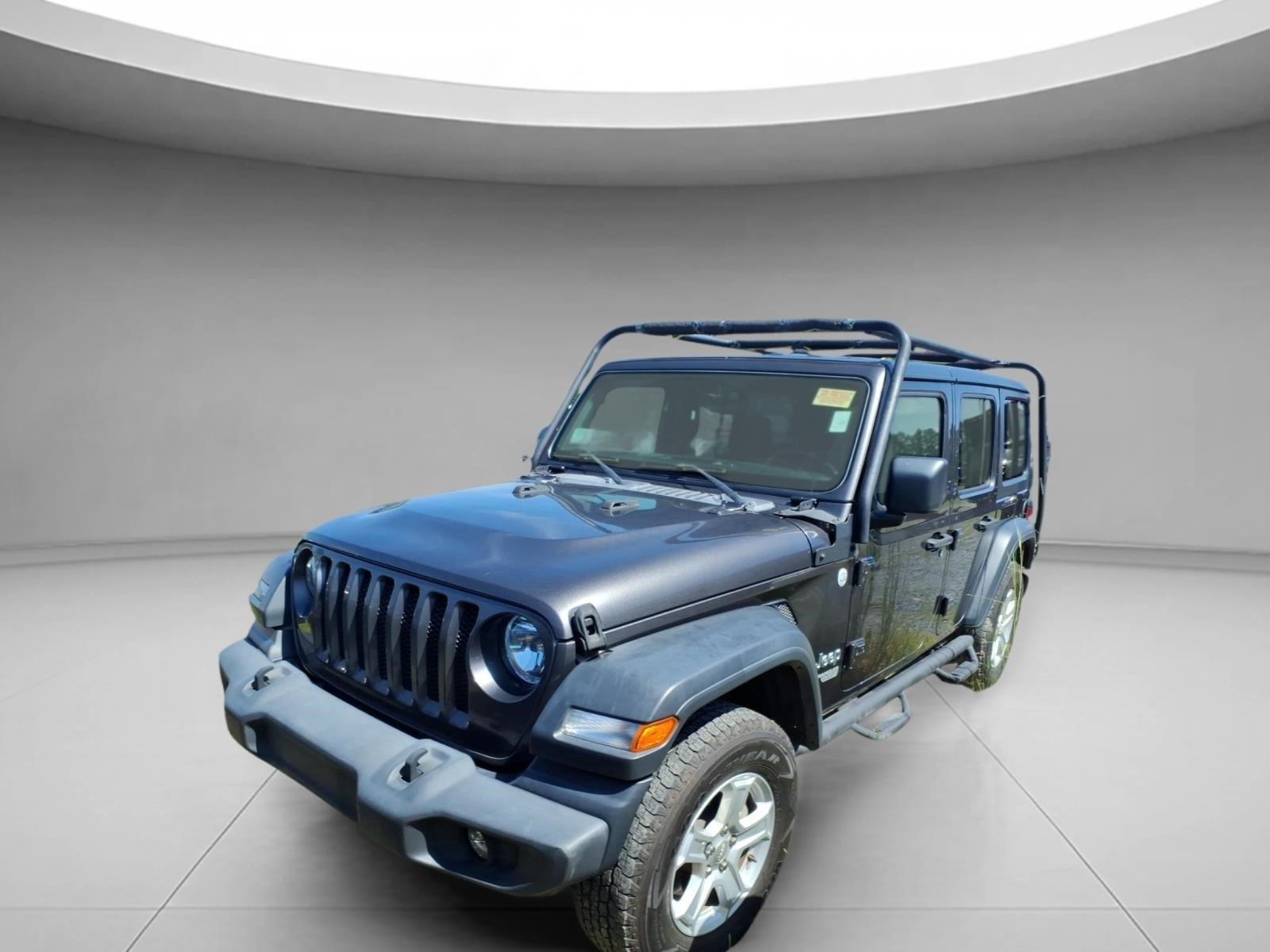 Gray (Granite Crystal Metallic Clearcoat) 2019 Jeep Wrangler SUV / Crossover Four-Wheel Drive 8-Speed Automatic