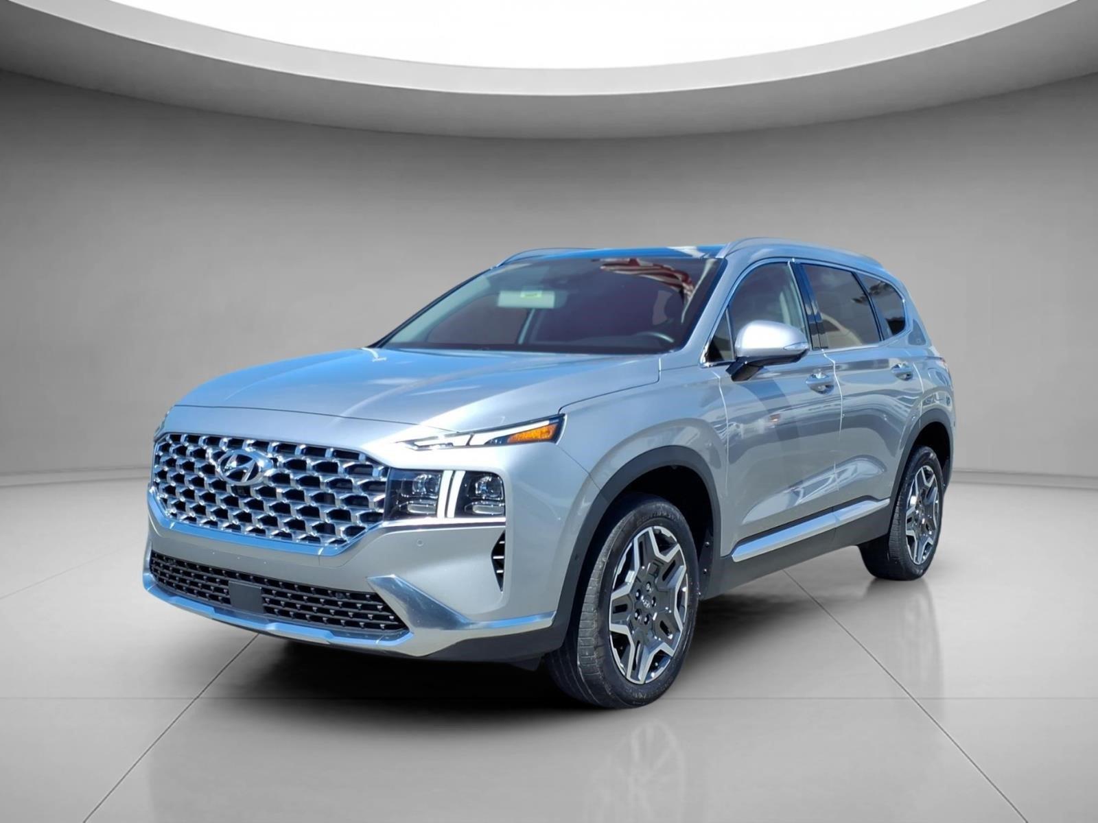 Shimmering Silver 2022 Hyundai Santa Fe SUV / Crossover All-Wheel Drive Automatic