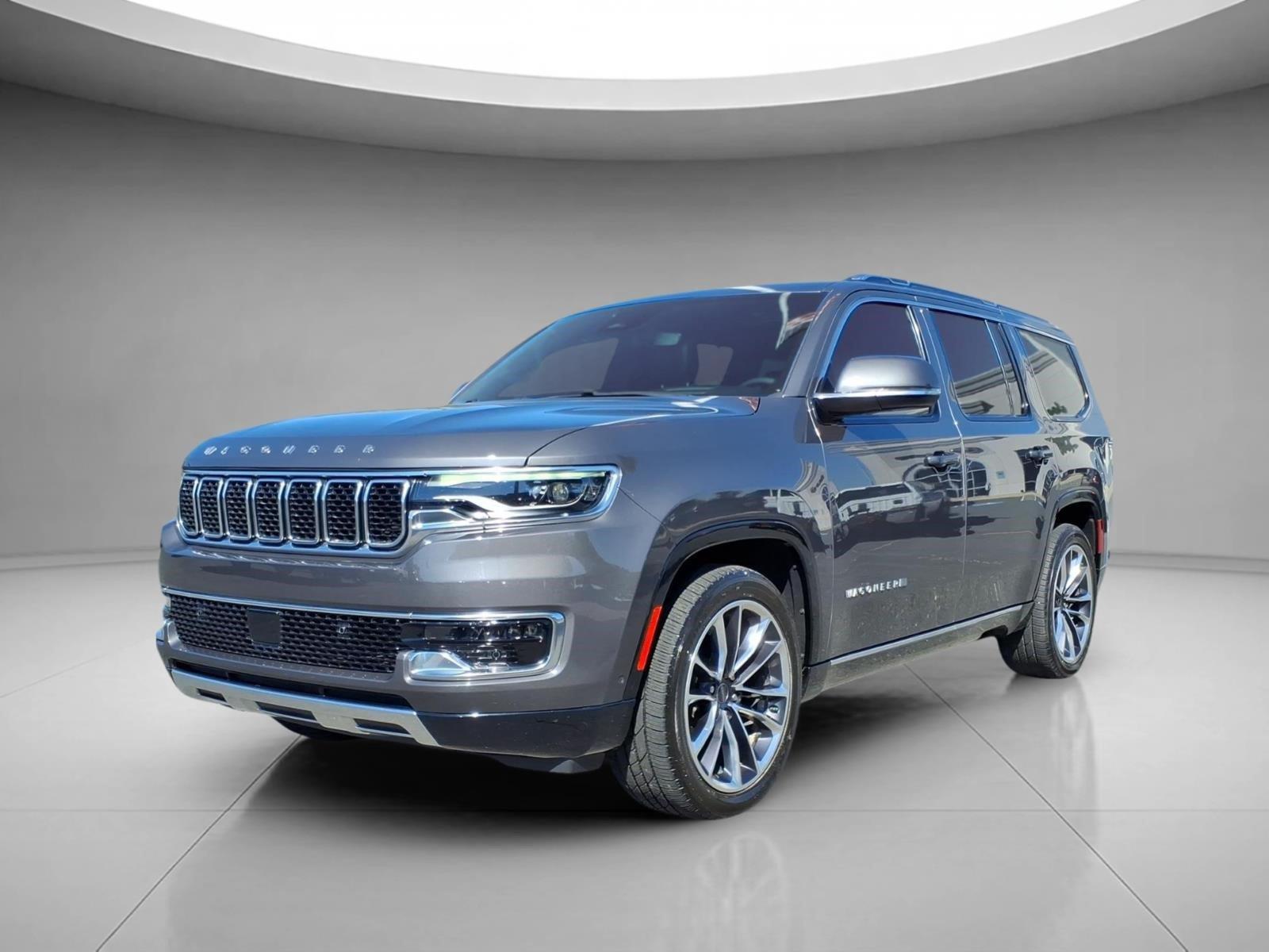 Baltic Gray Metallic Clearcoat 2022 Jeep Wagoneer SUV / Crossover Four-Wheel Drive 8-Speed Automatic