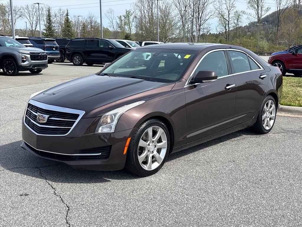Cocoa Bronze Metallic 2015 Cadillac ATS 2.0T Luxury RWD Sedan Rear-Wheel Drive 6-Speed Automatic