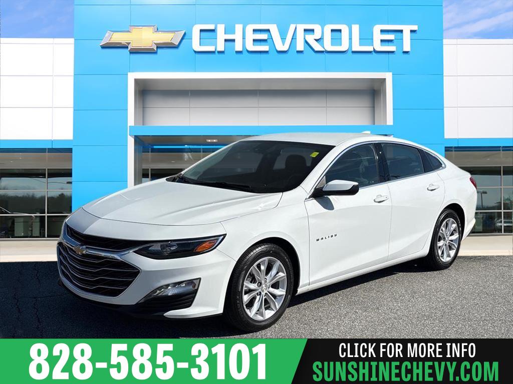 Summit White 2023 Chevrolet Malibu Sedan Front-Wheel Drive Continuously Variable Transmission