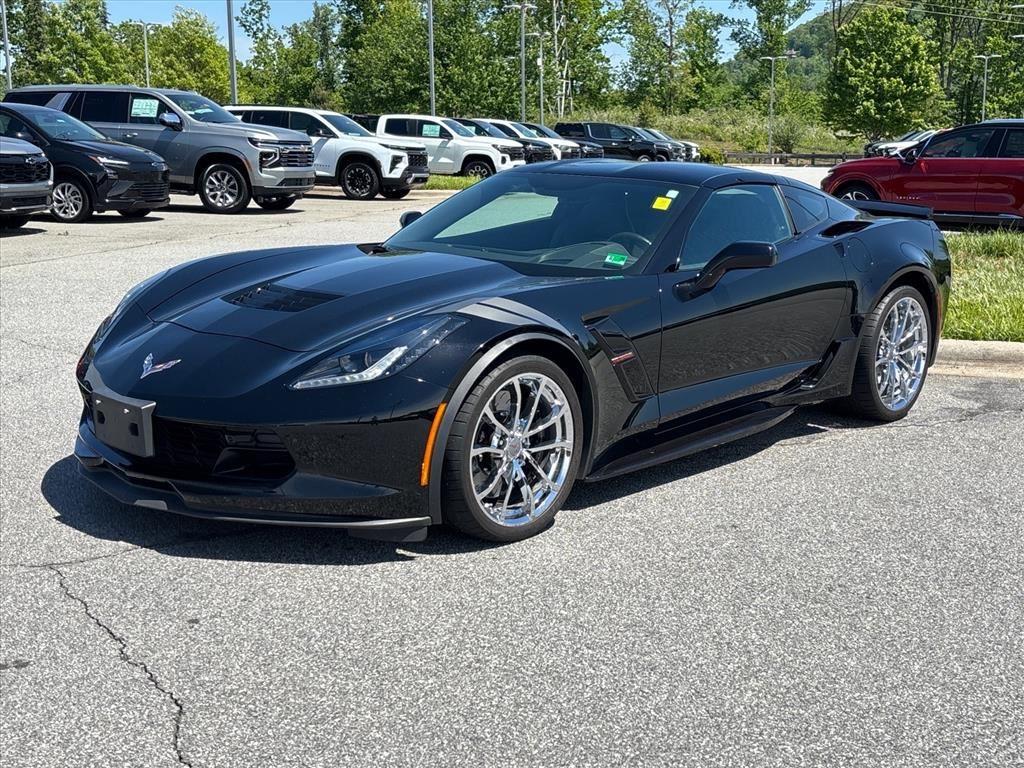 Black 2018 Chevrolet Corvette Grand Sport 2LT Coupe RWD Coupe Rear-Wheel Drive 8-Speed Automatic