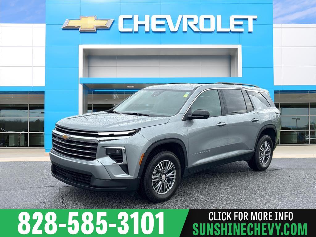 Sterling Gray Metallic 2026 Chevrolet Traverse LT AWD SUV / Crossover Four-Wheel Drive 8-Speed Automatic