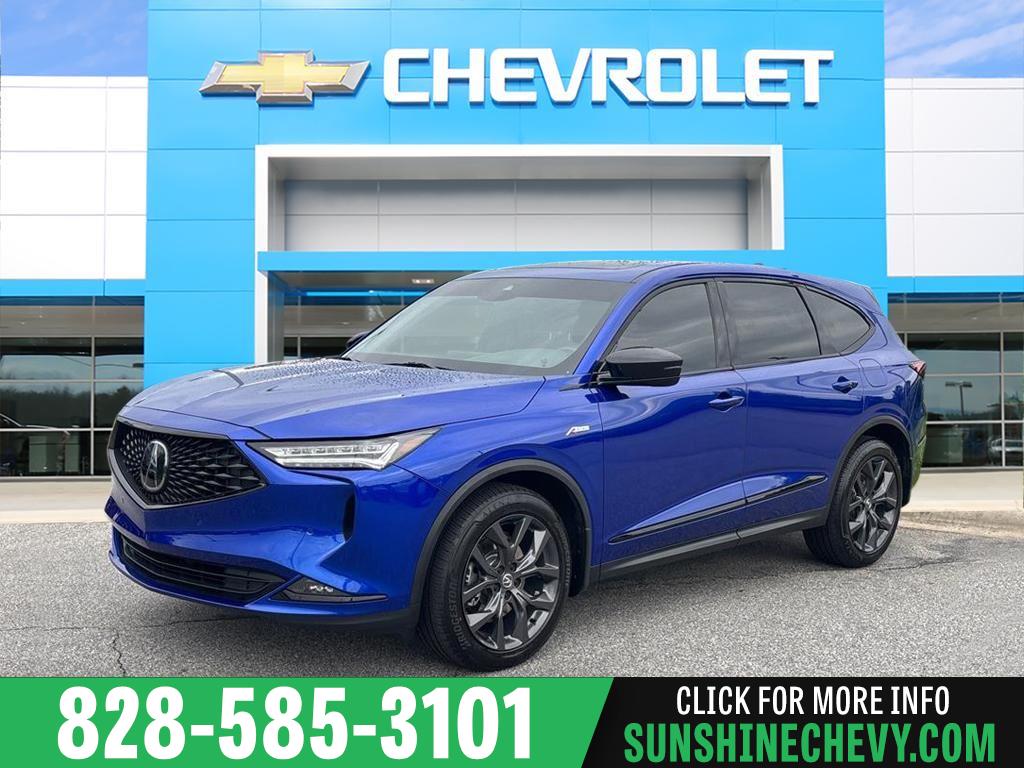 Apex Blue Pearl 2024 Acura MDX SH-AWD with A-SPEC Package SUV / Crossover All-Wheel Drive Automatic