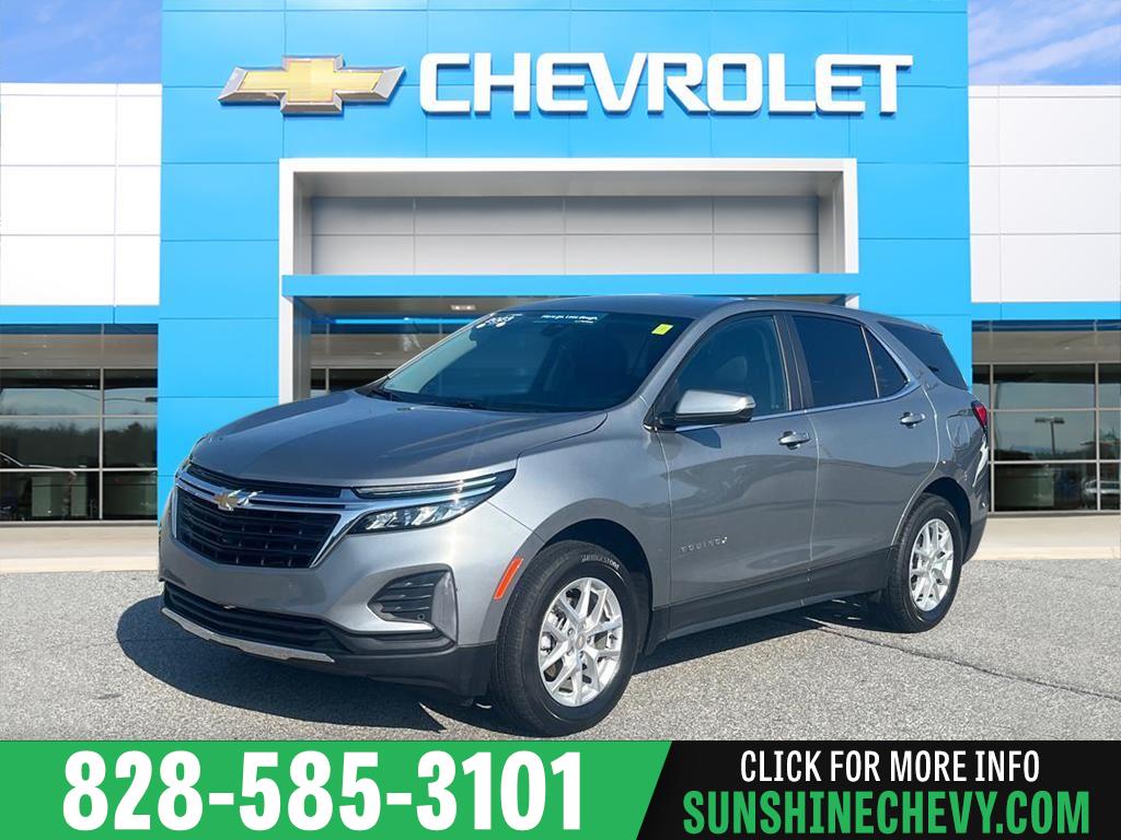 Sterling Gray Metallic 2023 Chevrolet Equinox LT AWD with 1LT SUV / Crossover Four-Wheel Drive 6-Speed Automatic Overdrive