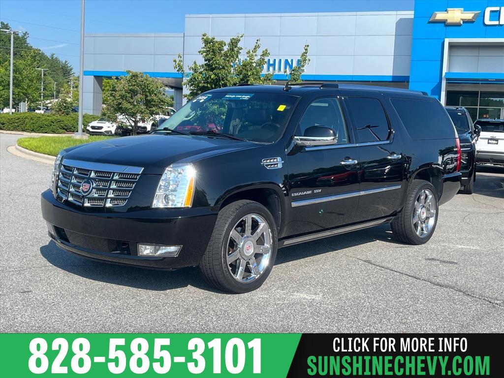 Black Raven 2014 Cadillac Escalade ESV Luxury 4WD SUV / Crossover All-Wheel Drive 6-Speed Automatic