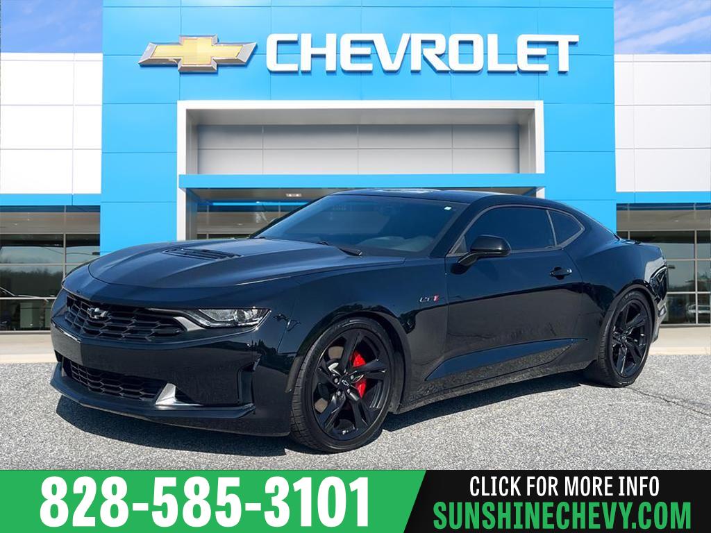 Black 2021 Chevrolet Camaro Coupe Rear-Wheel Drive Automatic