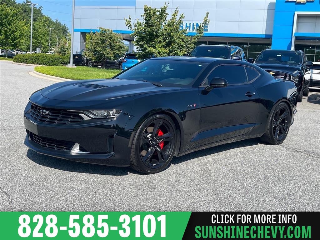 Black 2021 Chevrolet Camaro Coupe Rear-Wheel Drive Automatic