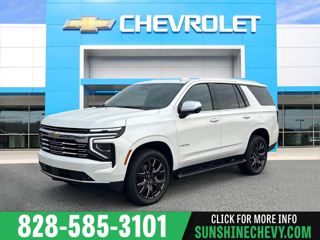 White (Iridescent Pearl Tricoat) 2025 Chevrolet Tahoe SUV / Crossover Four-Wheel Drive Automatic