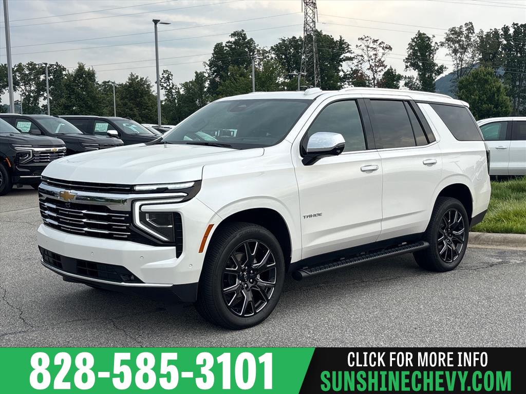 White (Iridescent Pearl Tricoat) 2025 Chevrolet Tahoe SUV / Crossover Four-Wheel Drive Automatic