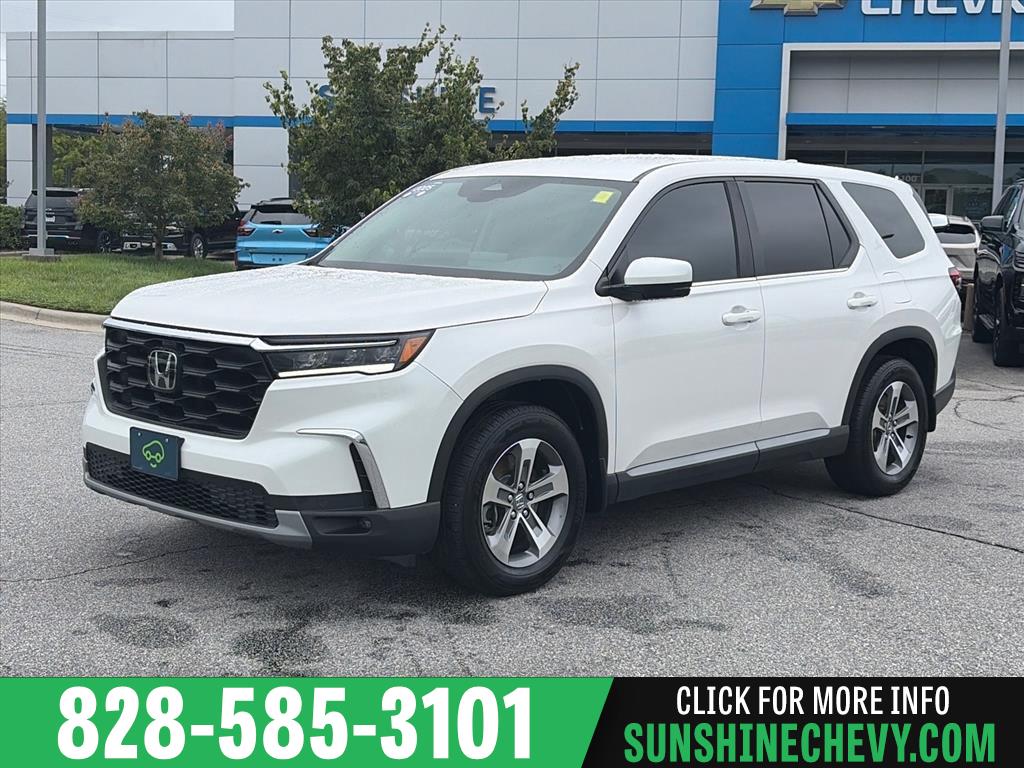 Platinum White Pearl 2025 Honda Pilot SUV / Crossover Front-Wheel Drive Automatic