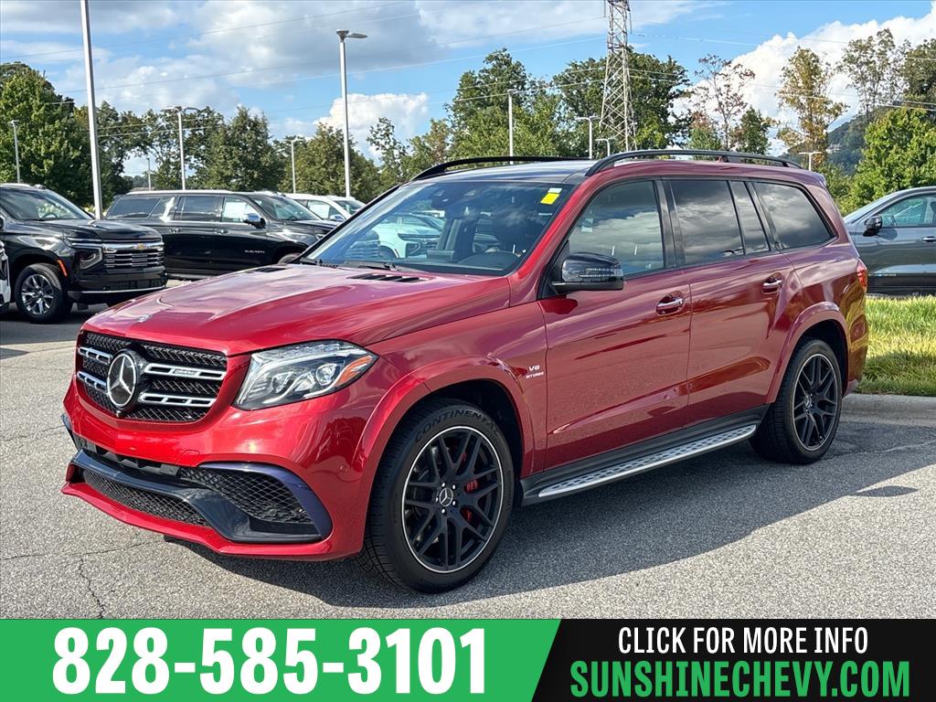 designo Cardinal Red Metallic 2017 Mercedes-Benz GLS SUV / Crossover All-Wheel Drive Automatic