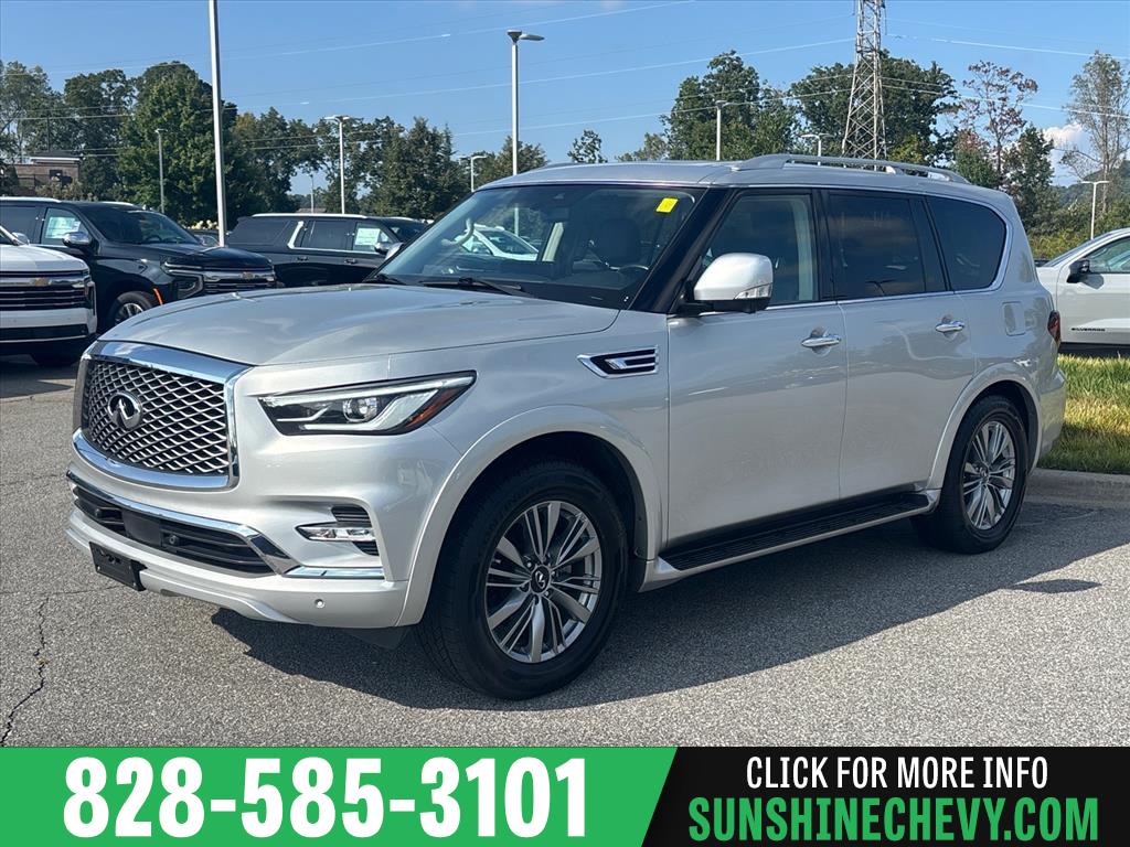 Gray (Liquid Platinum) 2022 INFINITI QX80 SUV / Crossover All-Wheel Drive Automatic