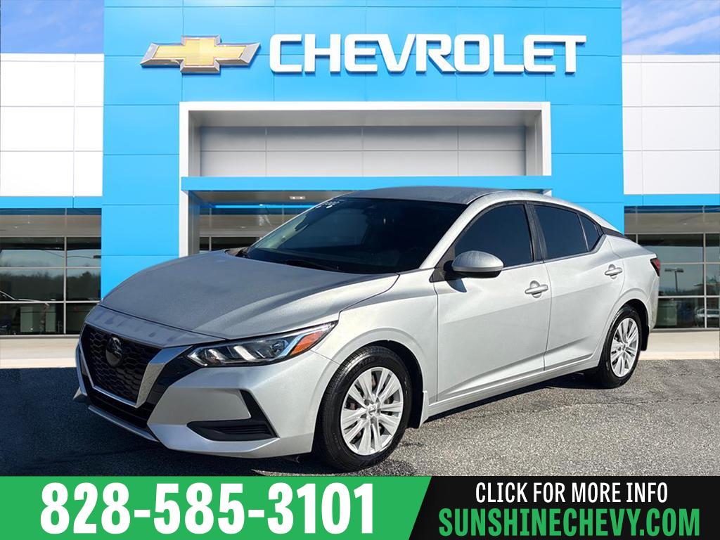 Brilliant Silver Metallic 2022 Nissan Sentra Sedan Front-Wheel Drive Continuously Variable Transmission