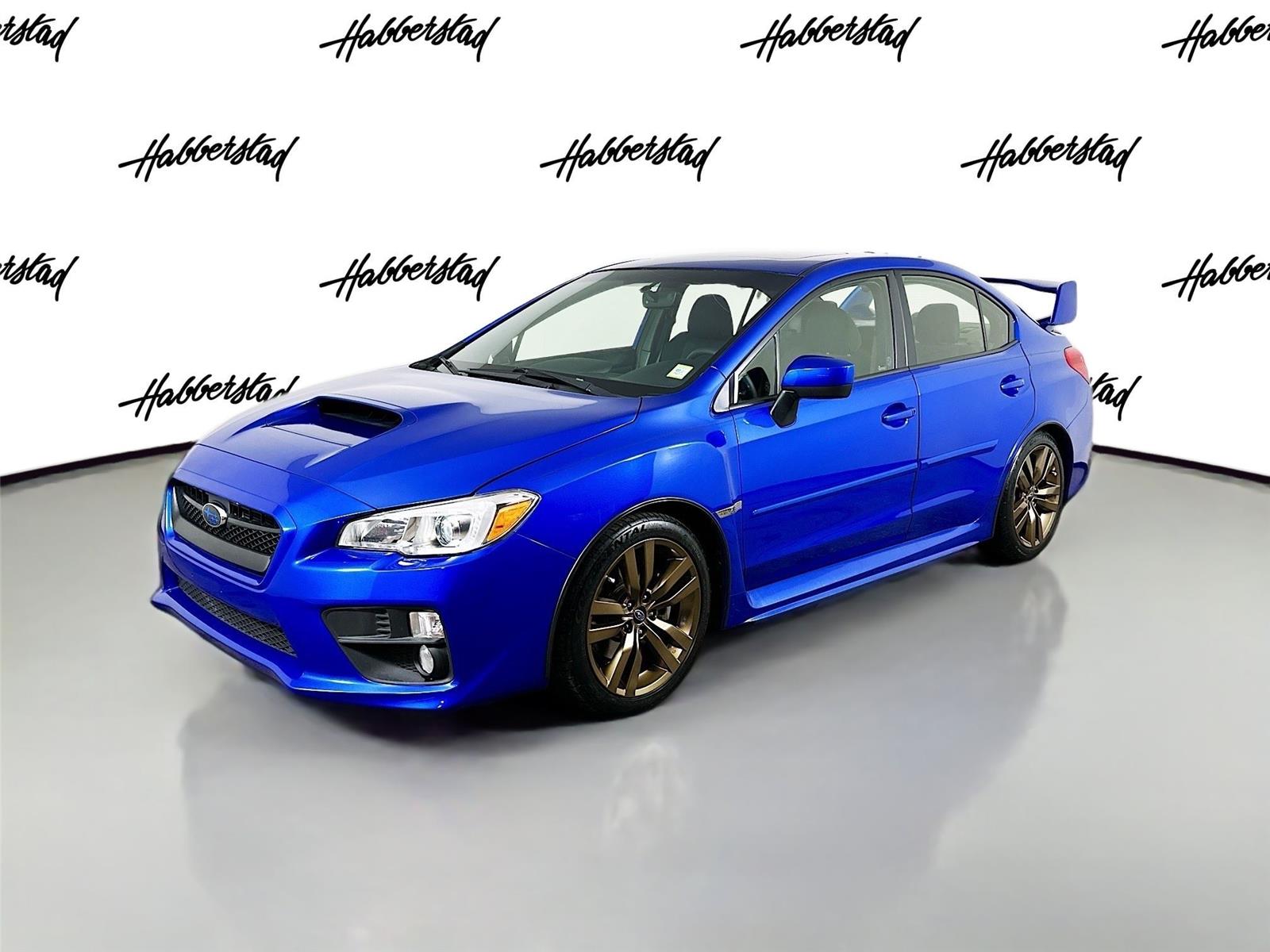 WR Blue Pearl 2017 Subaru WRX Premium Sedan All-Wheel Drive Continuously Variable Transmission