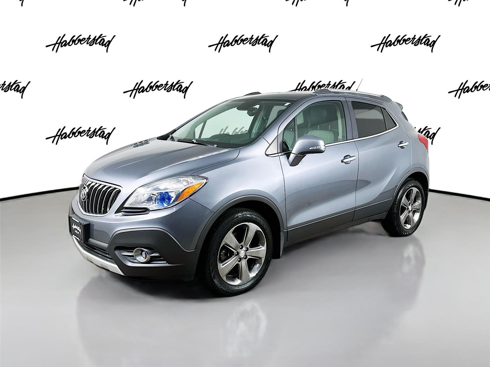 Satin Steel Gray Metallic 2014 Buick Encore Leather AWD SUV / Crossover All-Wheel Drive 6-Speed Automatic Overdrive