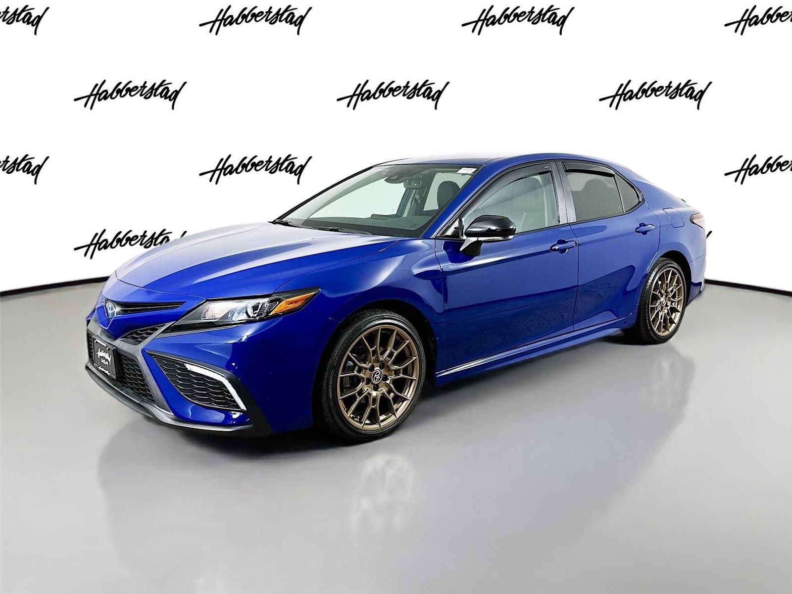 Reservoir Blue 2024 Toyota Camry Hybrid SE Nightshade FWD Sedan Front-Wheel Drive Continuously Variable Transmission