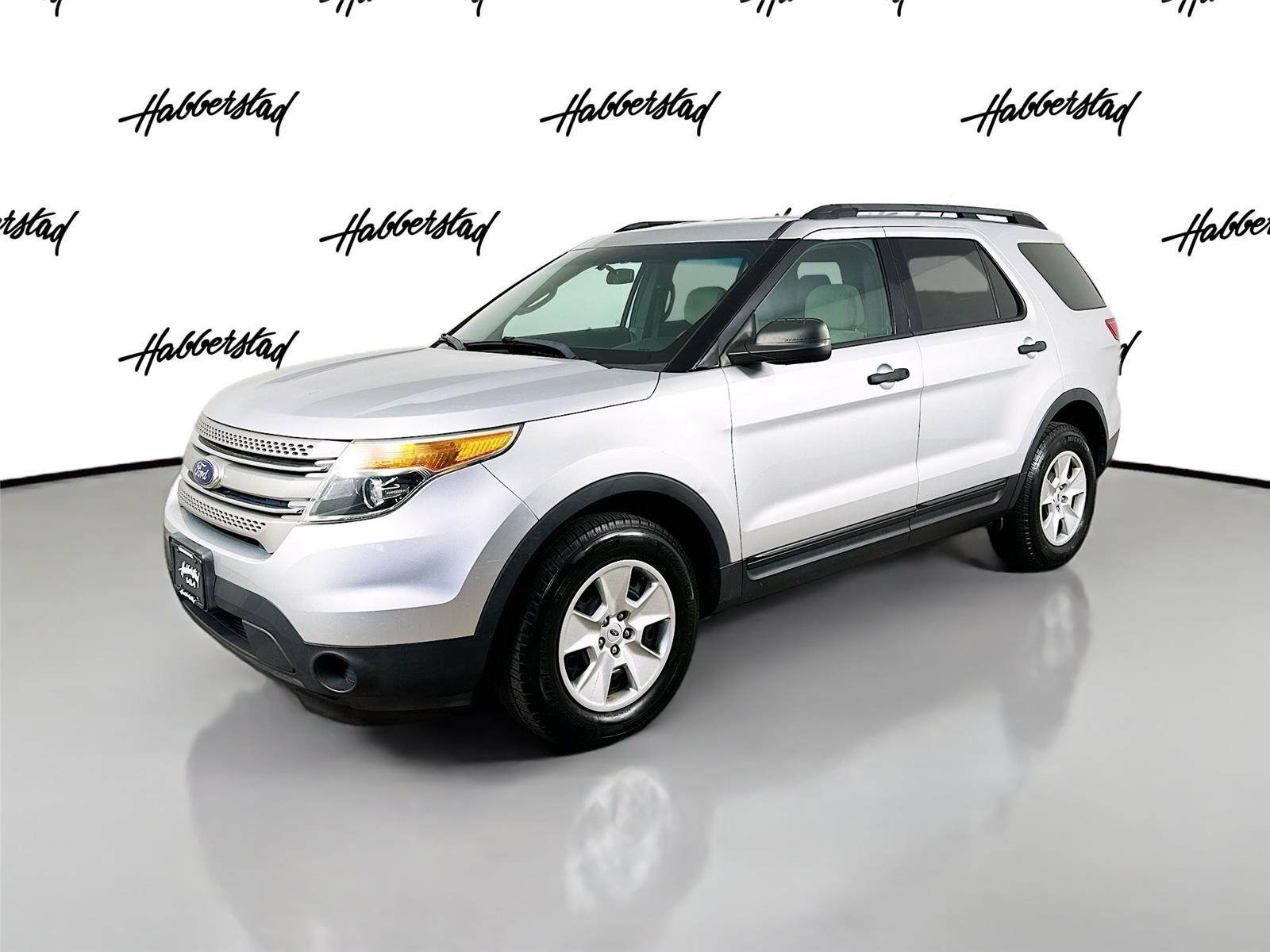 Ingot Silver Metallic 2014 Ford Explorer Base 4WD SUV / Crossover All-Wheel Drive 6-Speed Automatic