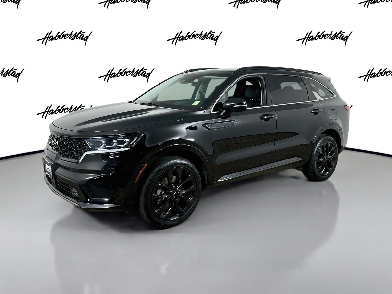 Ebony Black 2022 Kia Sorento SUV / Crossover All-Wheel Drive 8-Speed Automatic