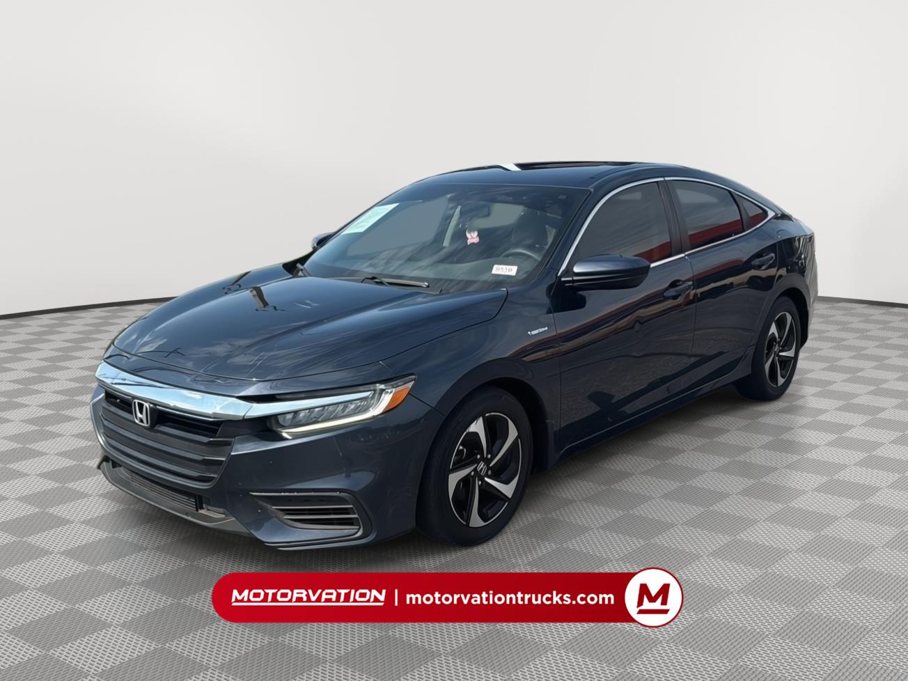 Cosmic Blue Metallic 2022 Honda Insight Sedan Front-Wheel Drive Continuously Variable Transmission