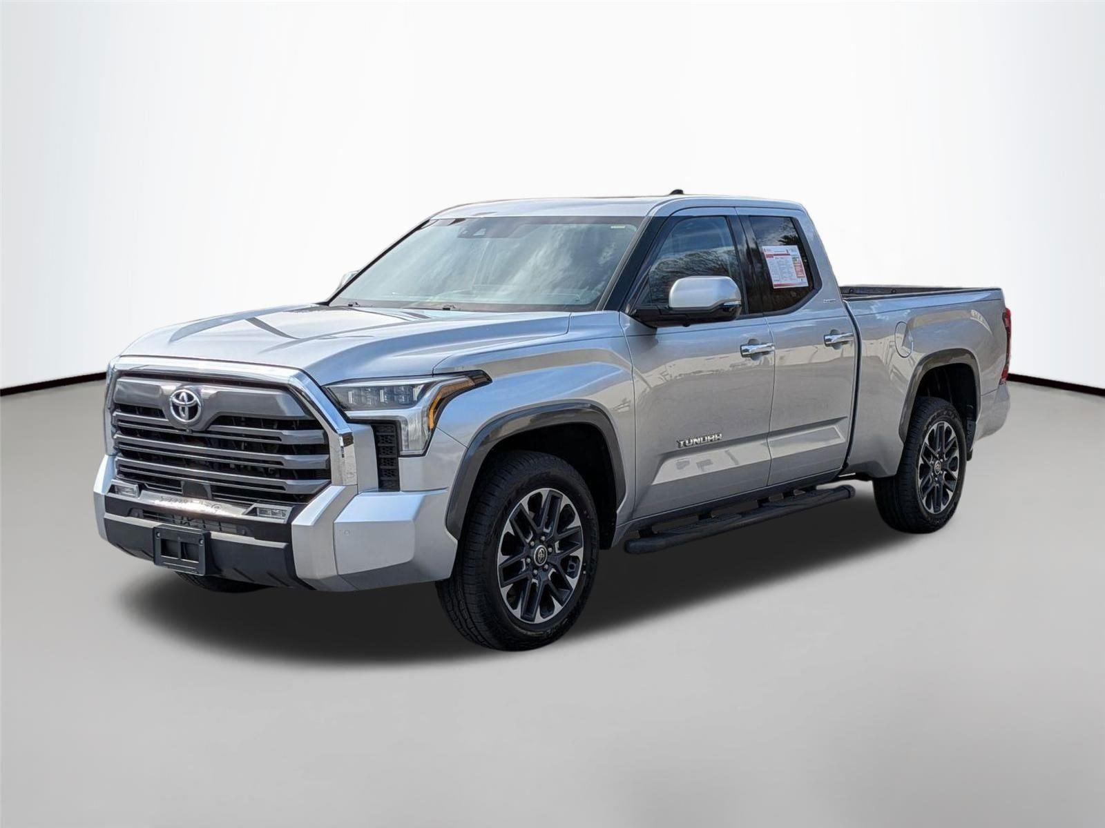 Celestial Silver Metallic 2022 Toyota Tundra Limited Double Cab 4WD Pickup Truck Four-Wheel Drive Automatic