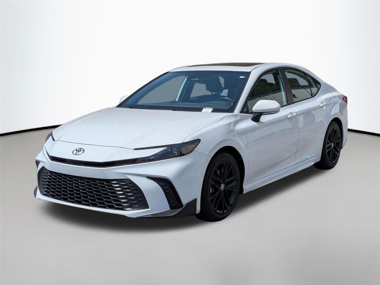 Ice Cap 2025 Toyota Camry SE FWD Sedan Front-Wheel Drive Continuously Variable Transmission