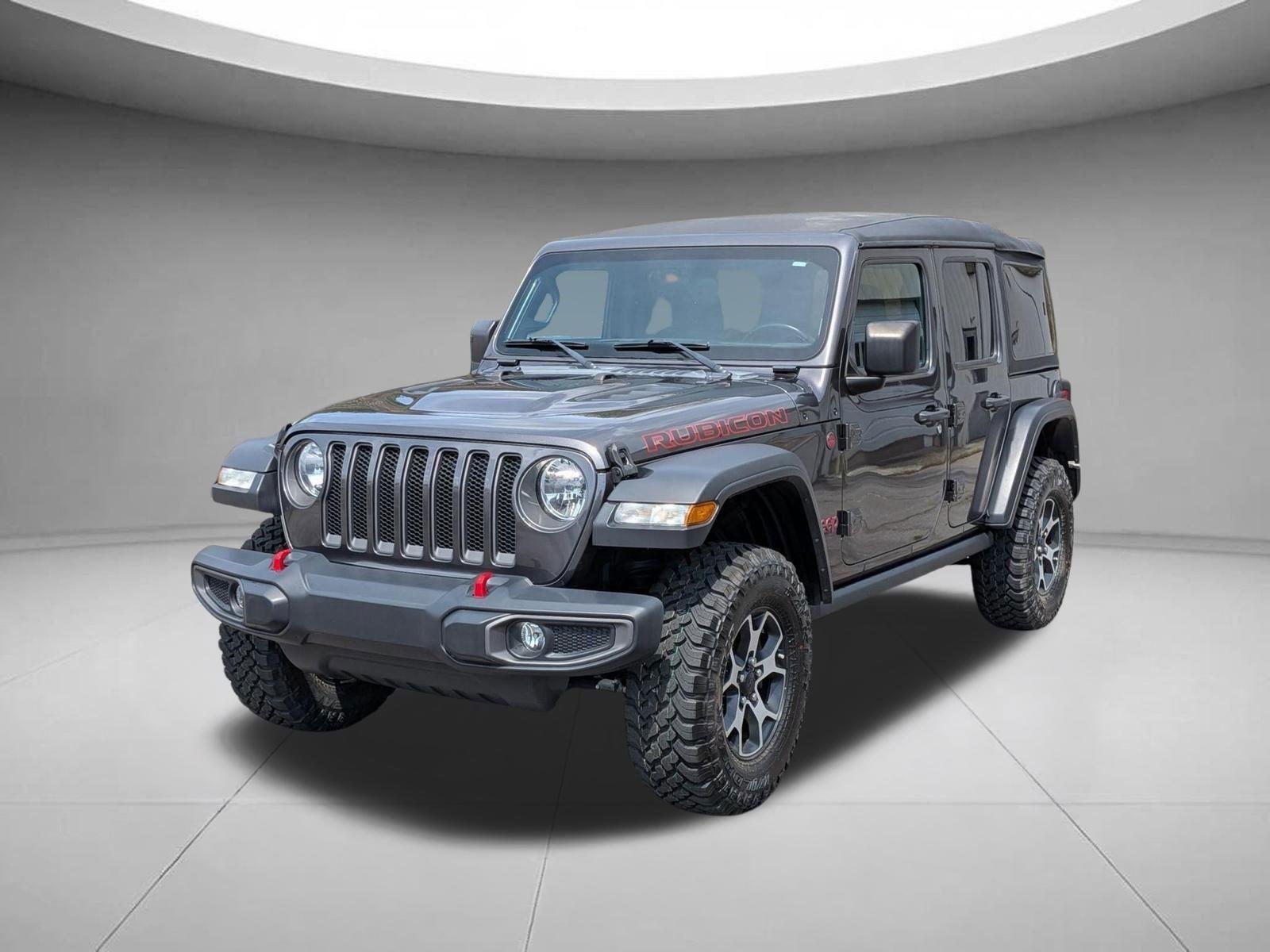 Gray (Granite Crystal Metallic Clearcoat) 2019 Jeep Wrangler Unlimited Rubicon 4WD SUV / Crossover Four-Wheel Drive 6-Speed Manual