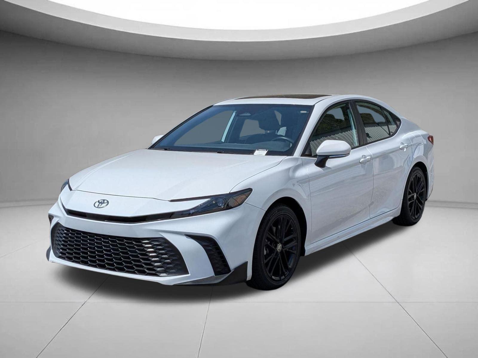 Ice Cap 2025 Toyota Camry SE FWD Sedan Front-Wheel Drive Continuously Variable Transmission