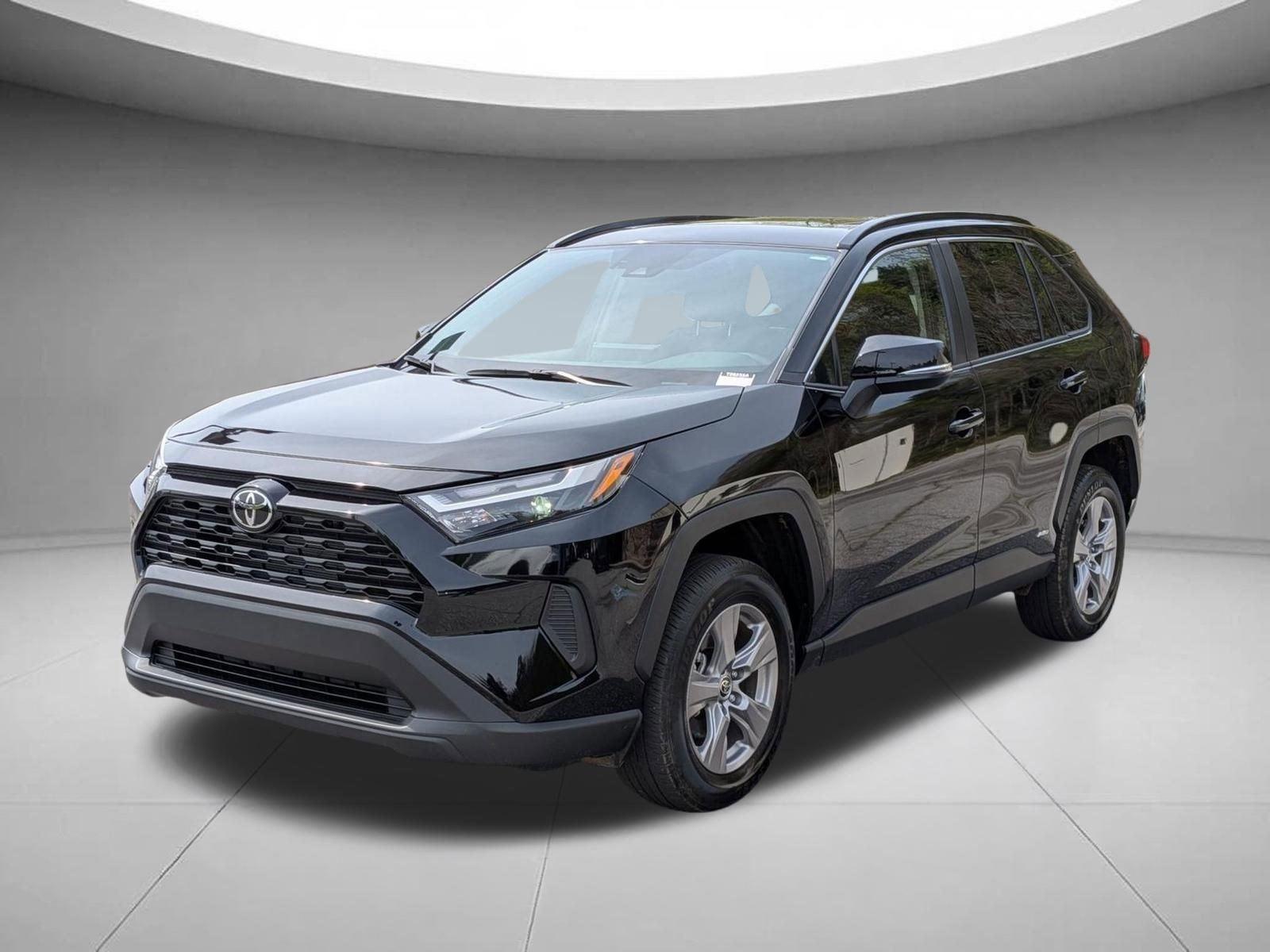 Midnight Black Metallic 2025 Toyota RAV4 Hybrid XLE AWD SUV / Crossover All-Wheel Drive Continuously Variable Transmission
