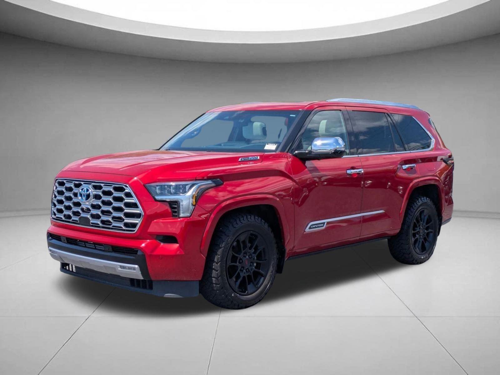 Supersonic Red 2023 Toyota Sequoia Capstone 4WD SUV / Crossover Four-Wheel Drive Automatic