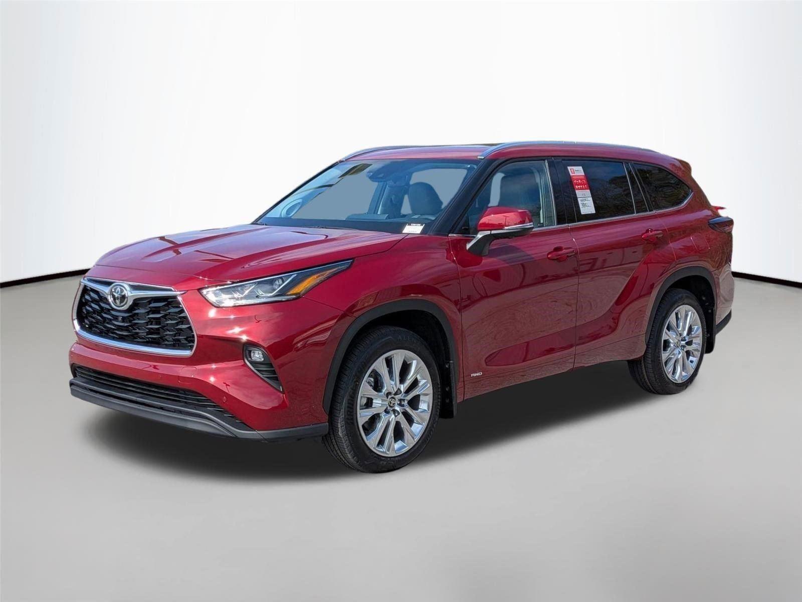 Red (Ruby Flare Pearl) 2026 Toyota Highlander Hybrid Limited AWD SUV / Crossover All-Wheel Drive Continuously Variable Transmission