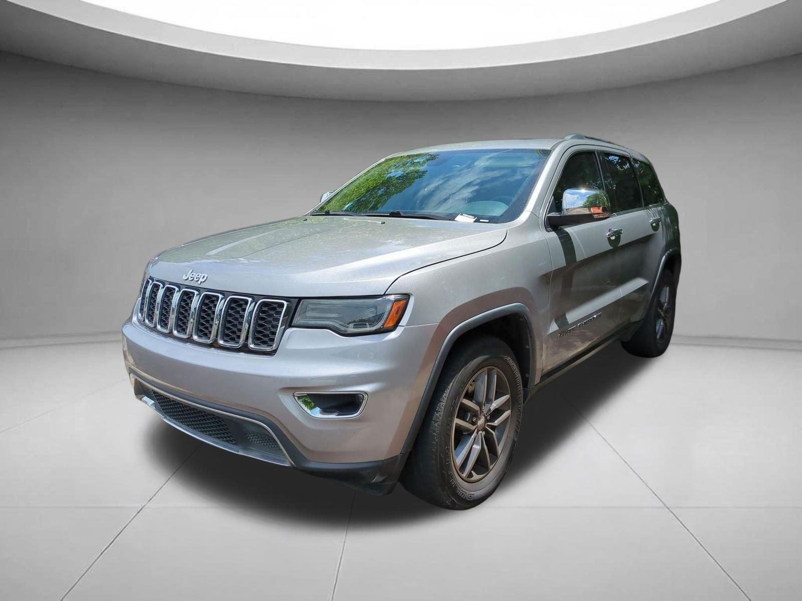 Billet Silver Metallic Clearcoat 2017 Jeep Grand Cherokee Limited SUV / Crossover 4X2 8-Speed Automatic