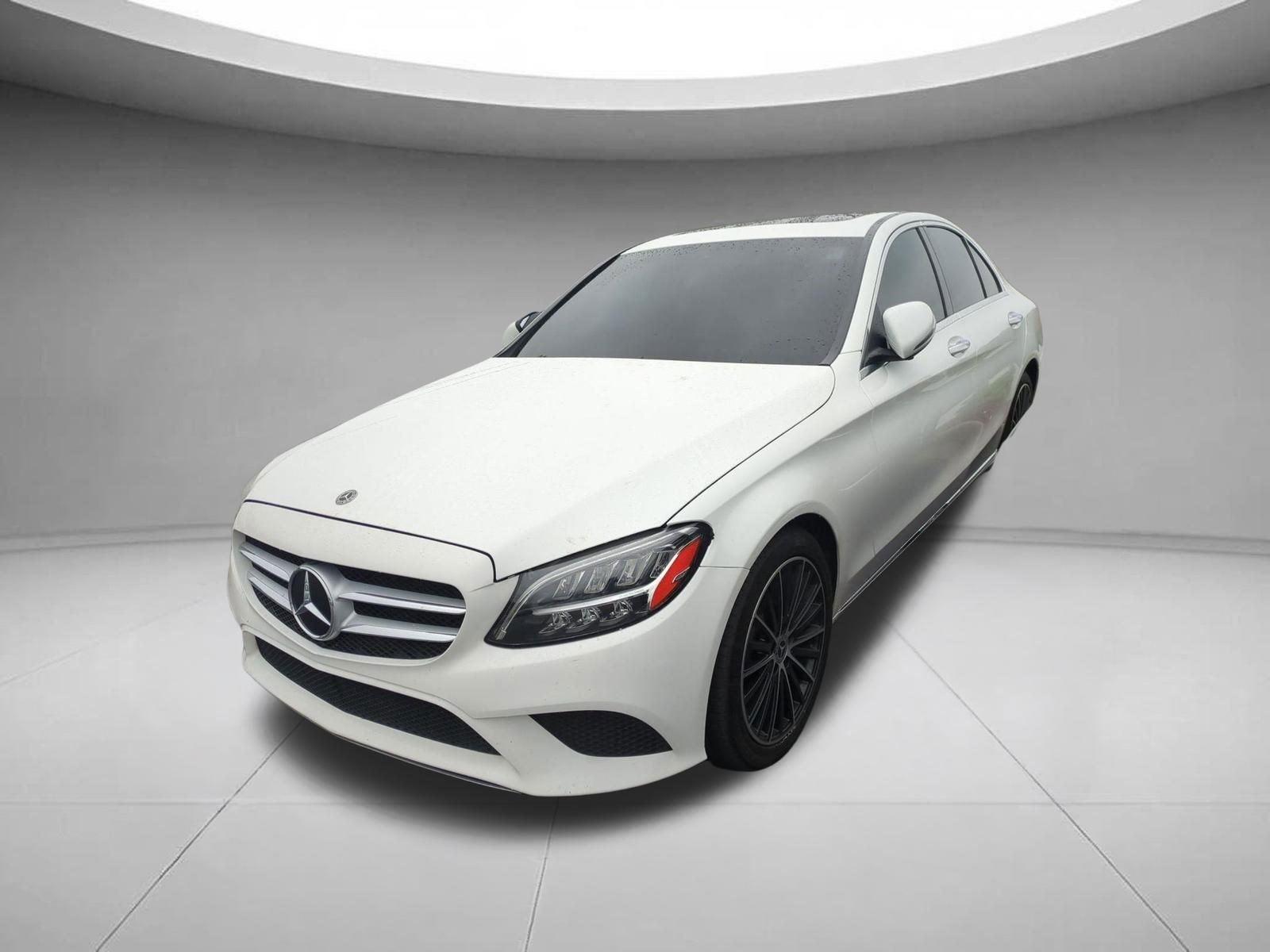Polar White 2021 Mercedes-Benz C-Class C 300 Sedan RWD Sedan Rear-Wheel Drive Automatic