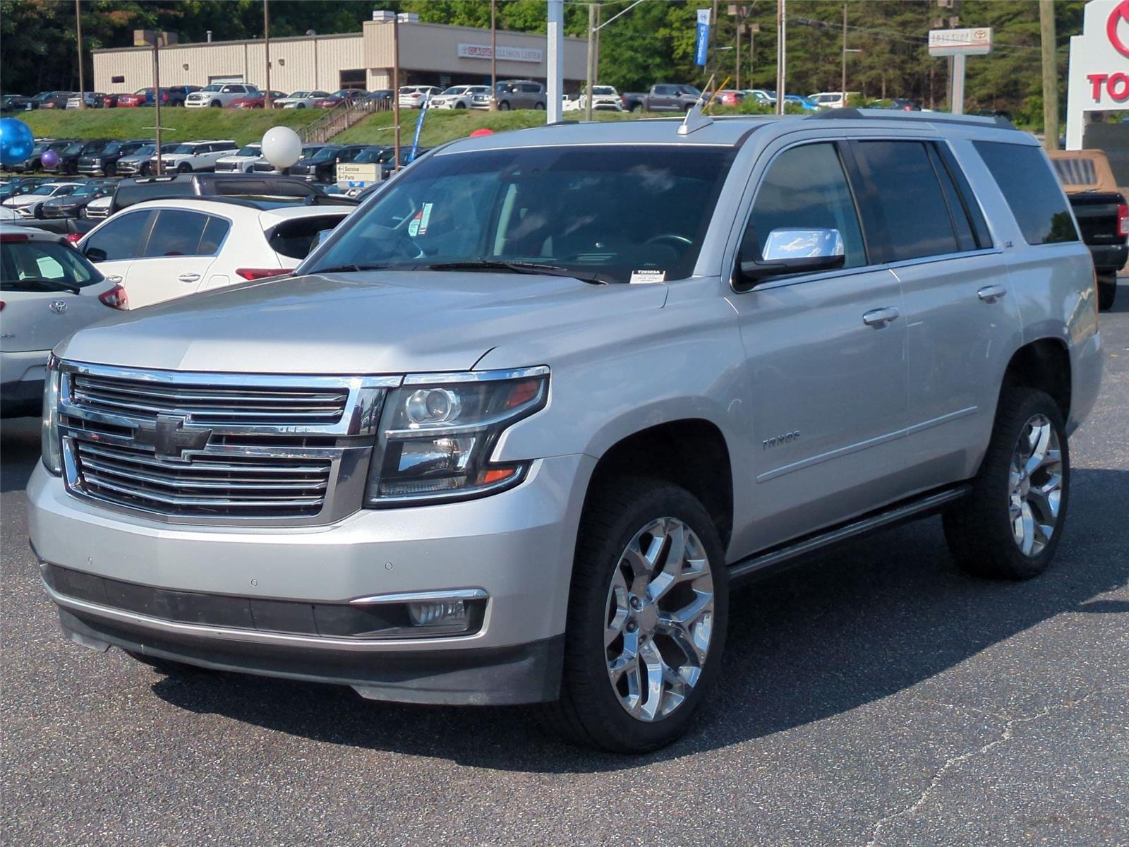 Silver Ice Metallic 2016 Chevrolet Tahoe SUV / Crossover Four-Wheel Drive 6-Speed Automatic