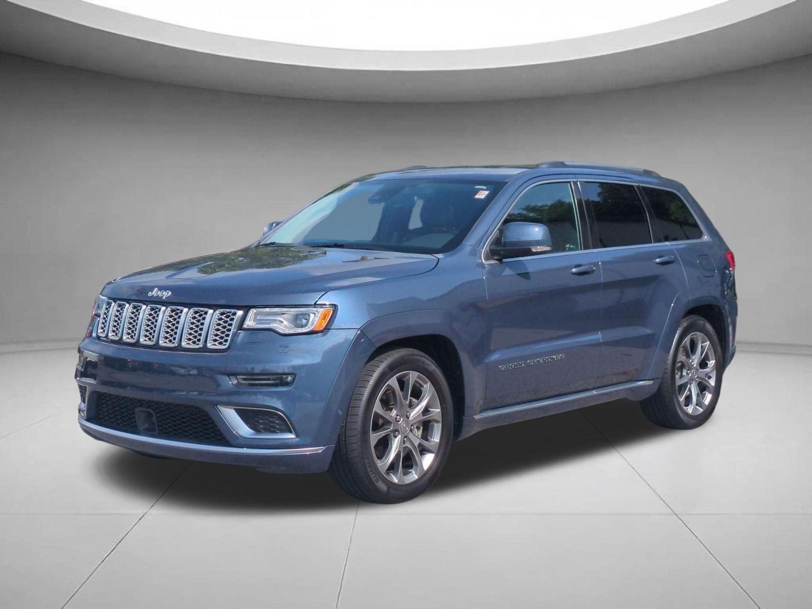 Slate Blue Pearlcoat 2020 Jeep Grand Cherokee SUV / Crossover Four-Wheel Drive 8-Speed Automatic