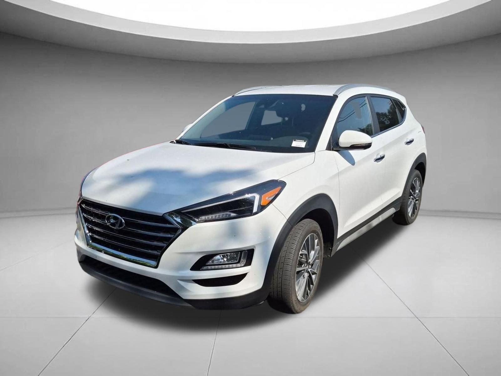 Winter White 2020 Hyundai Tucson SUV / Crossover All-Wheel Drive Automatic