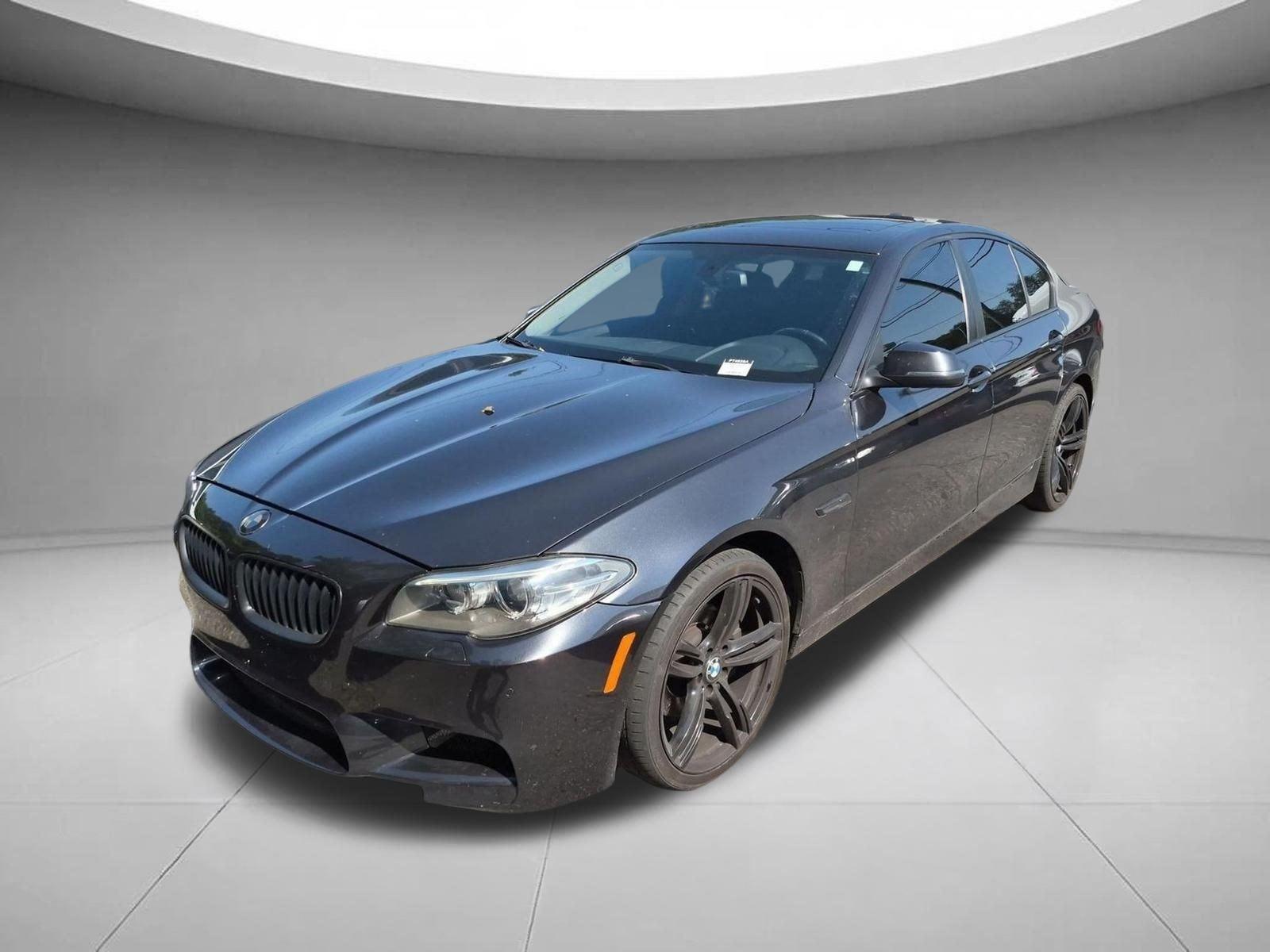 Gray (Dark Graphite Metallic) 2015 BMW 5 Series Sedan All-Wheel Drive 8-Speed Automatic